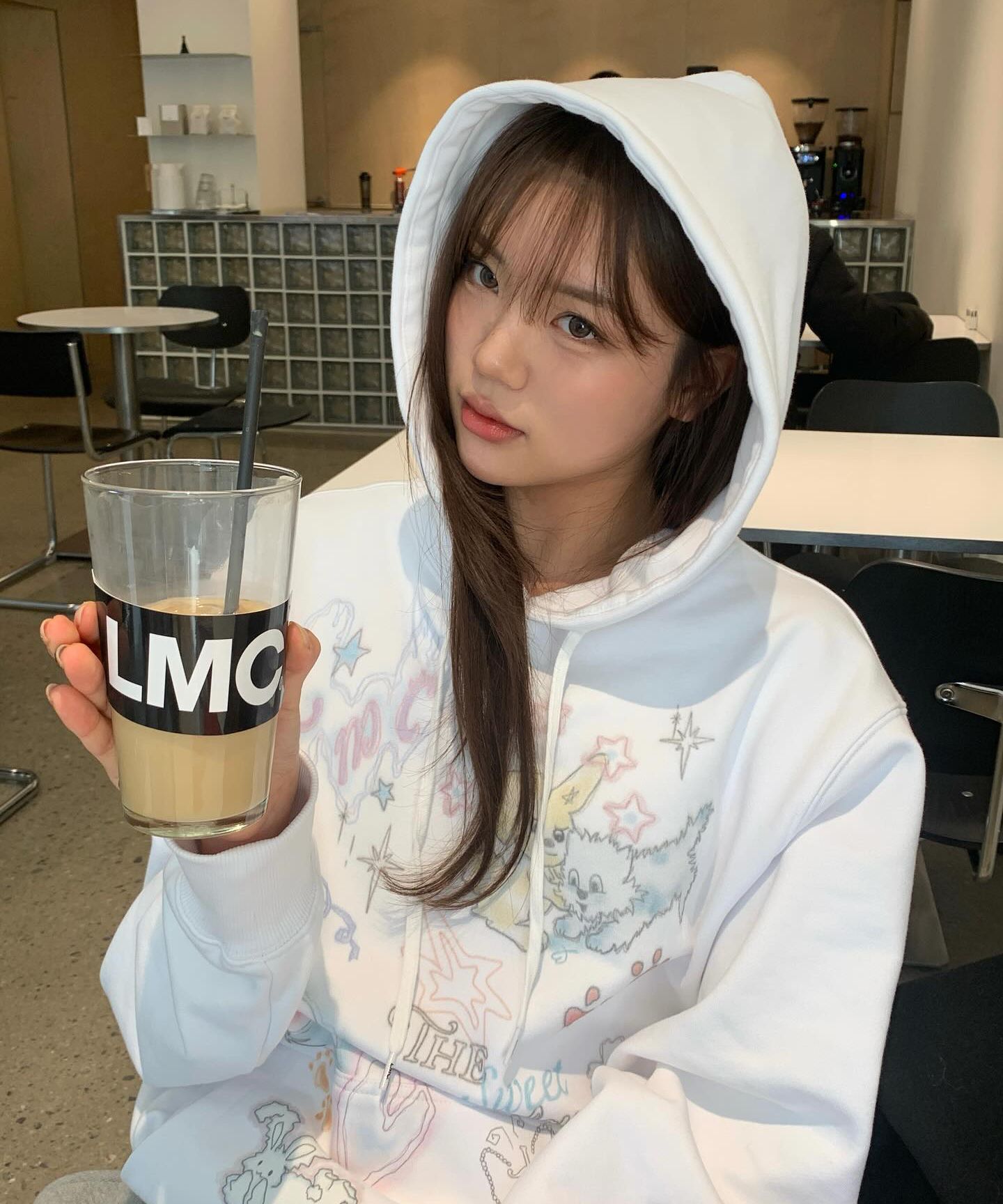 MUSINSA | LMC SKETCH DOODLE HOODIE off white