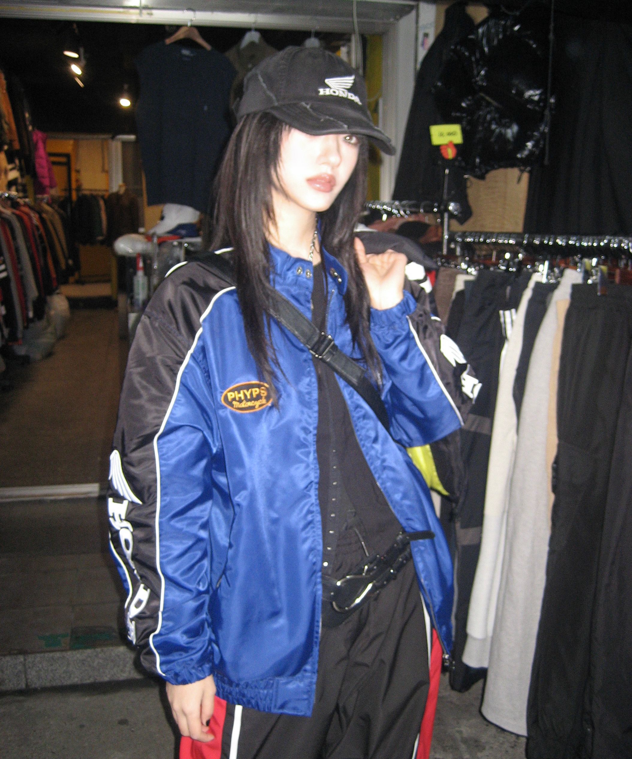 MUSINSA公式 | Honda Motorcycle Honda Racing Blouson_Blue