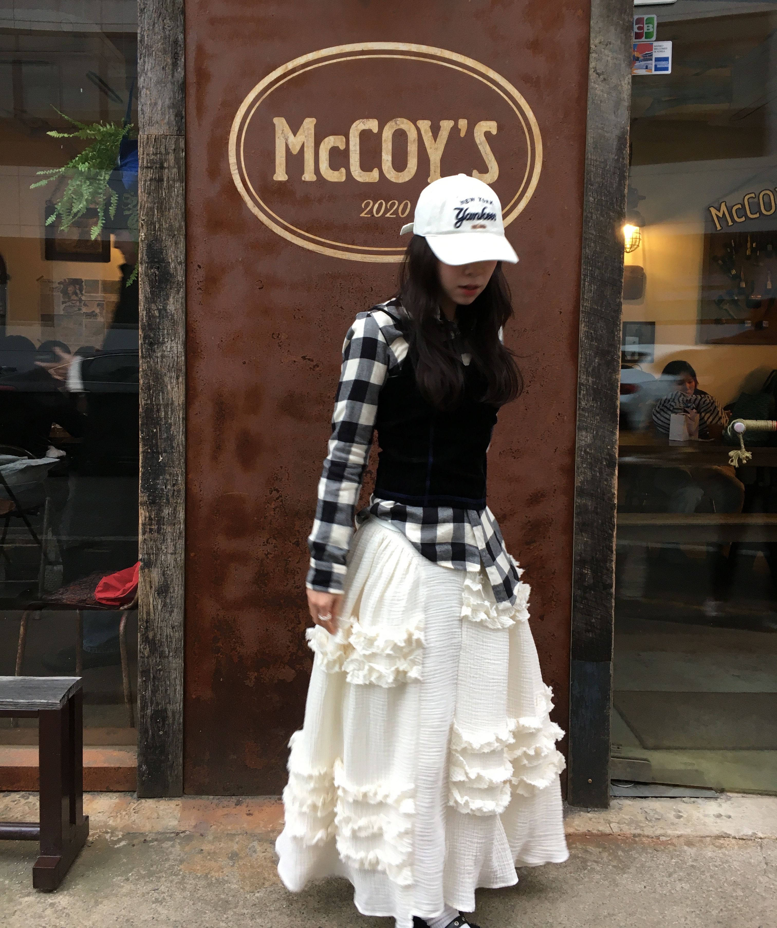 スカート AOPT UNBALANCE FRILL MAXI SKIRT - CHECK MUSINSA | AOPT UNBALANCE FRILL MAXI SKIRT - CHECK