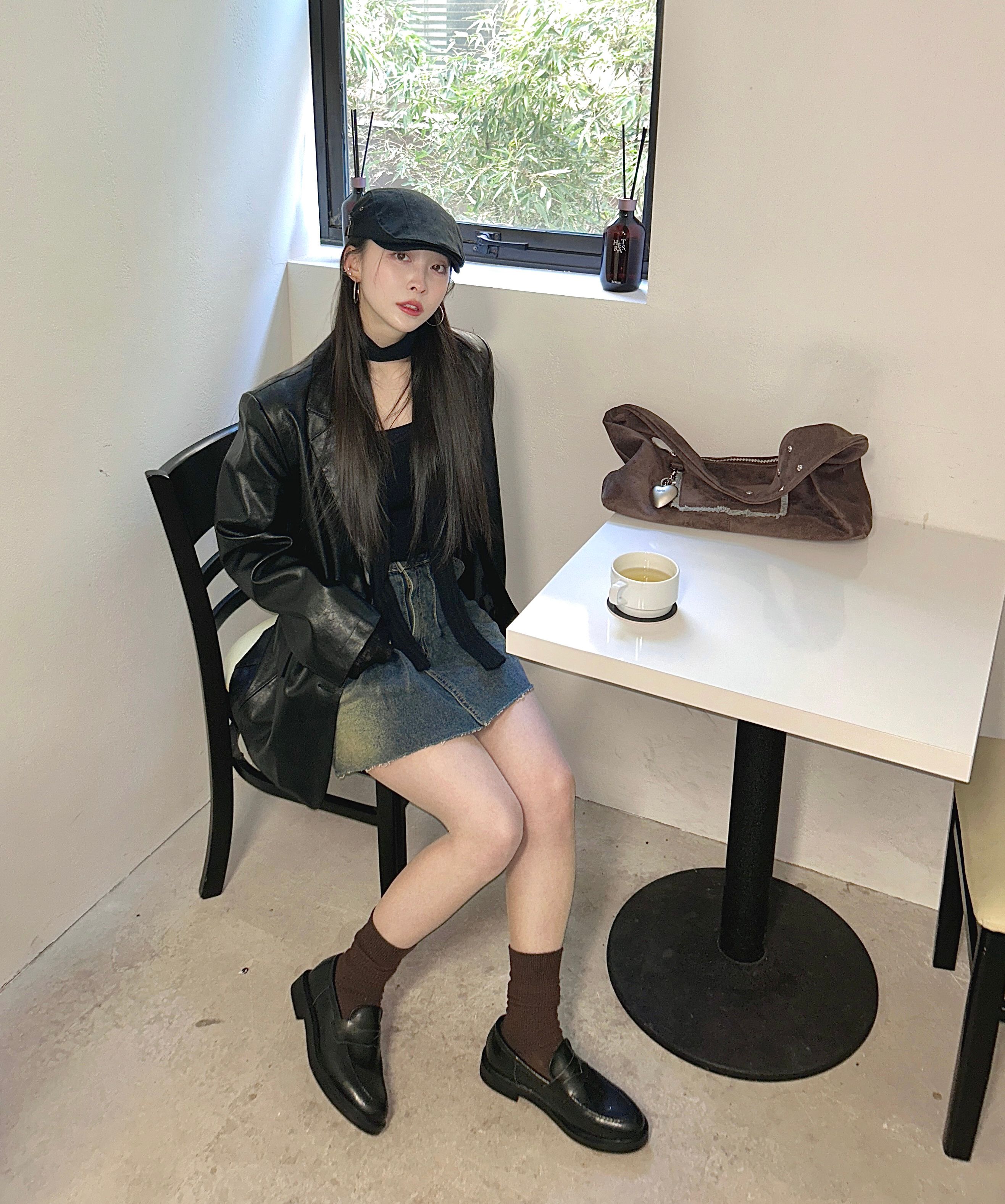◇Hieta◇ [29CM Exclusive]Tina / Brown Hieta | Our iconic Tina bag turns into Suede brown