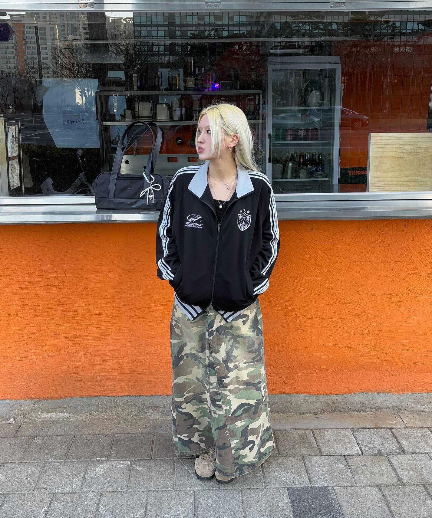 ★TRAVEL★Jersey Track Jacket★ MUSINSA | TRAVEL jersey track jacket navy