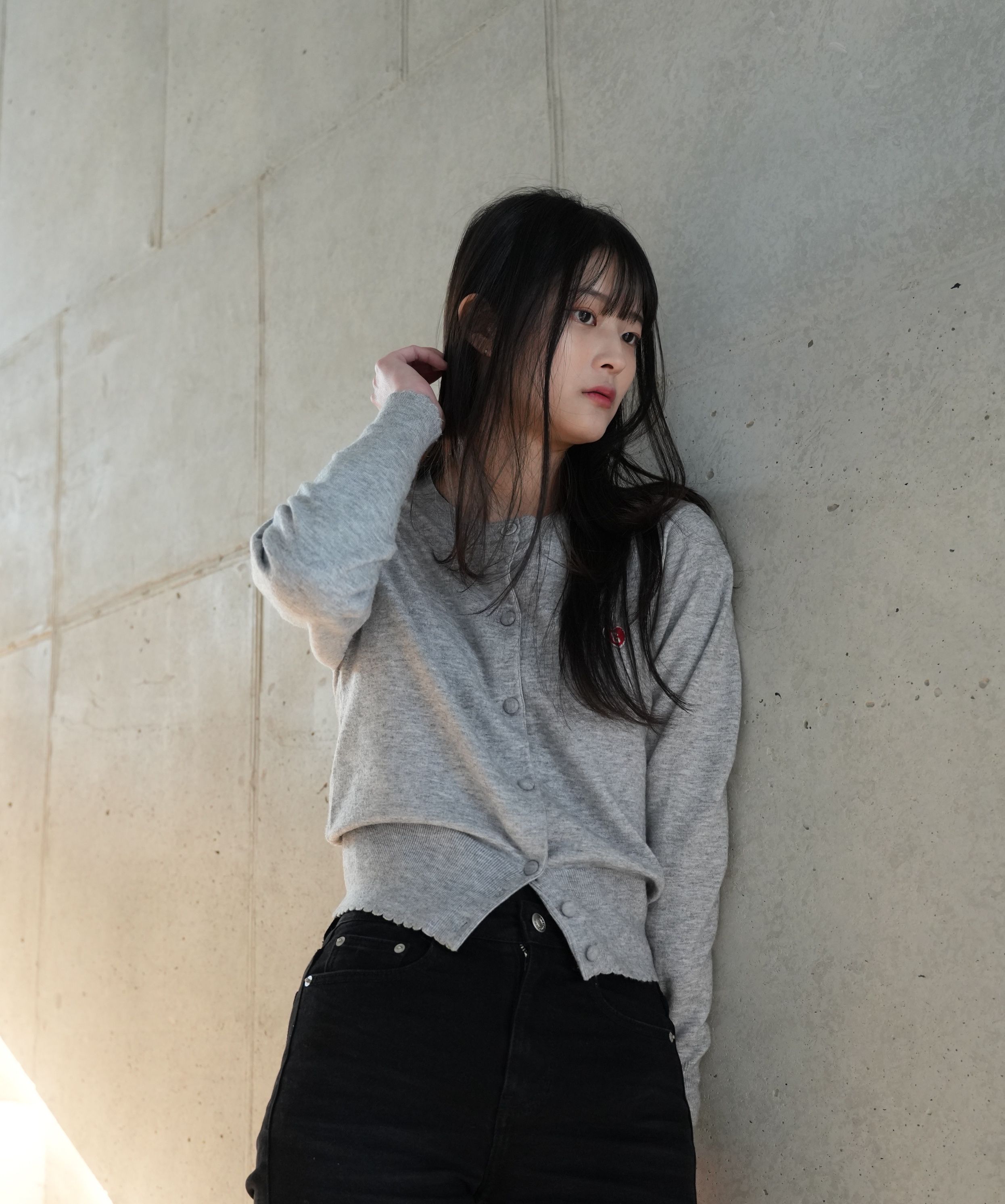 早期完売★bohemian seoul★DARKNESS BOOTCUT JEANS★日本未入荷 BOHEMIAN SEOUL】BOHEMSEO DARKNESS BOOTCUT JEANS [正規品