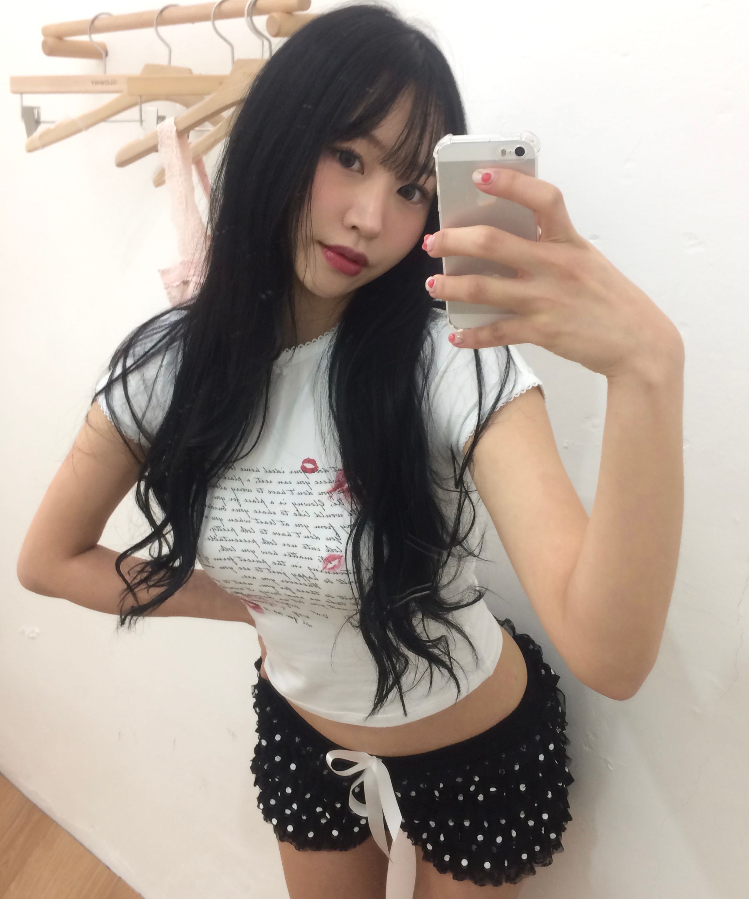 [グロウニー]Coco Dot Bloomer Shorts - Black COCO DOT BLOOMER SHORTS – Glowny