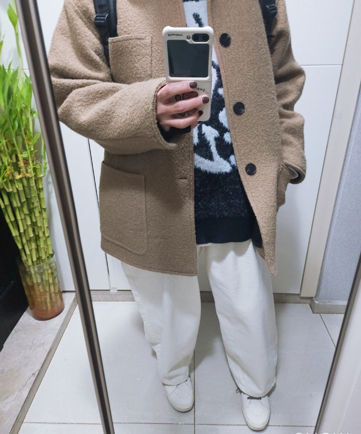 ダッフルコート PARTIMENTO 100% Curly Wool Half Coat 4MM025 MUSINSA | PARTIMENTO 100% curly wool half coat red
