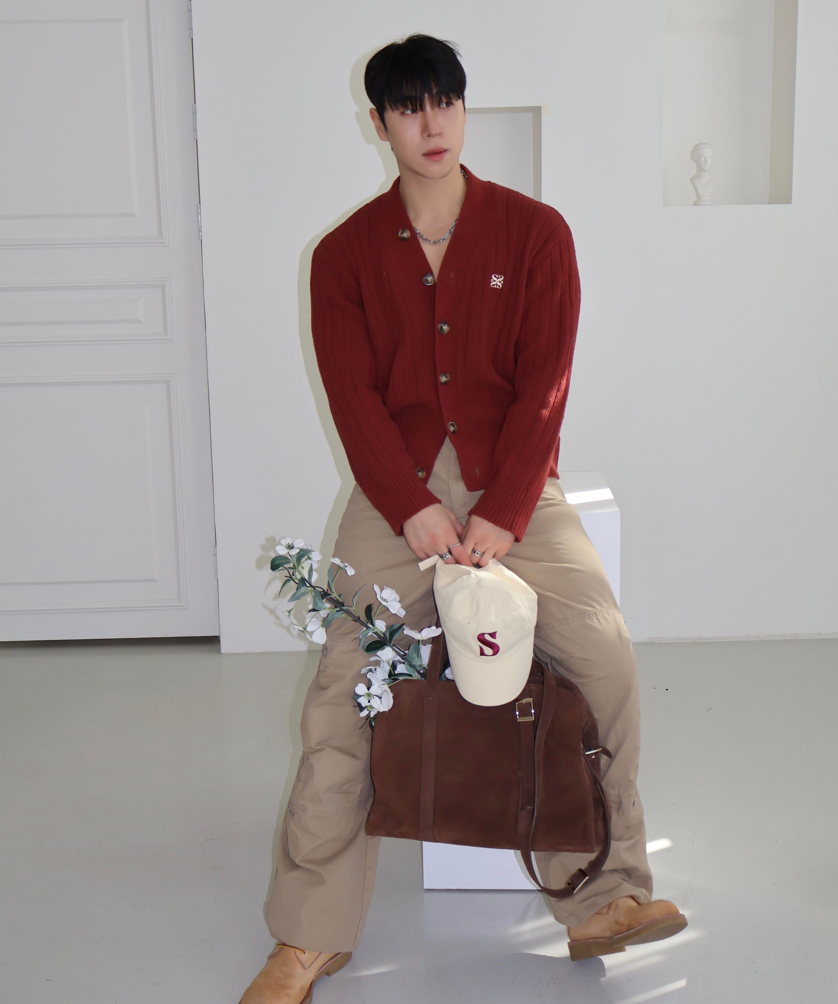 SATUR Vintage Casual Ball Cap ベージュ SATUR Vintage Casual Ball Cap ベージュ SATUR] Vintage Casual