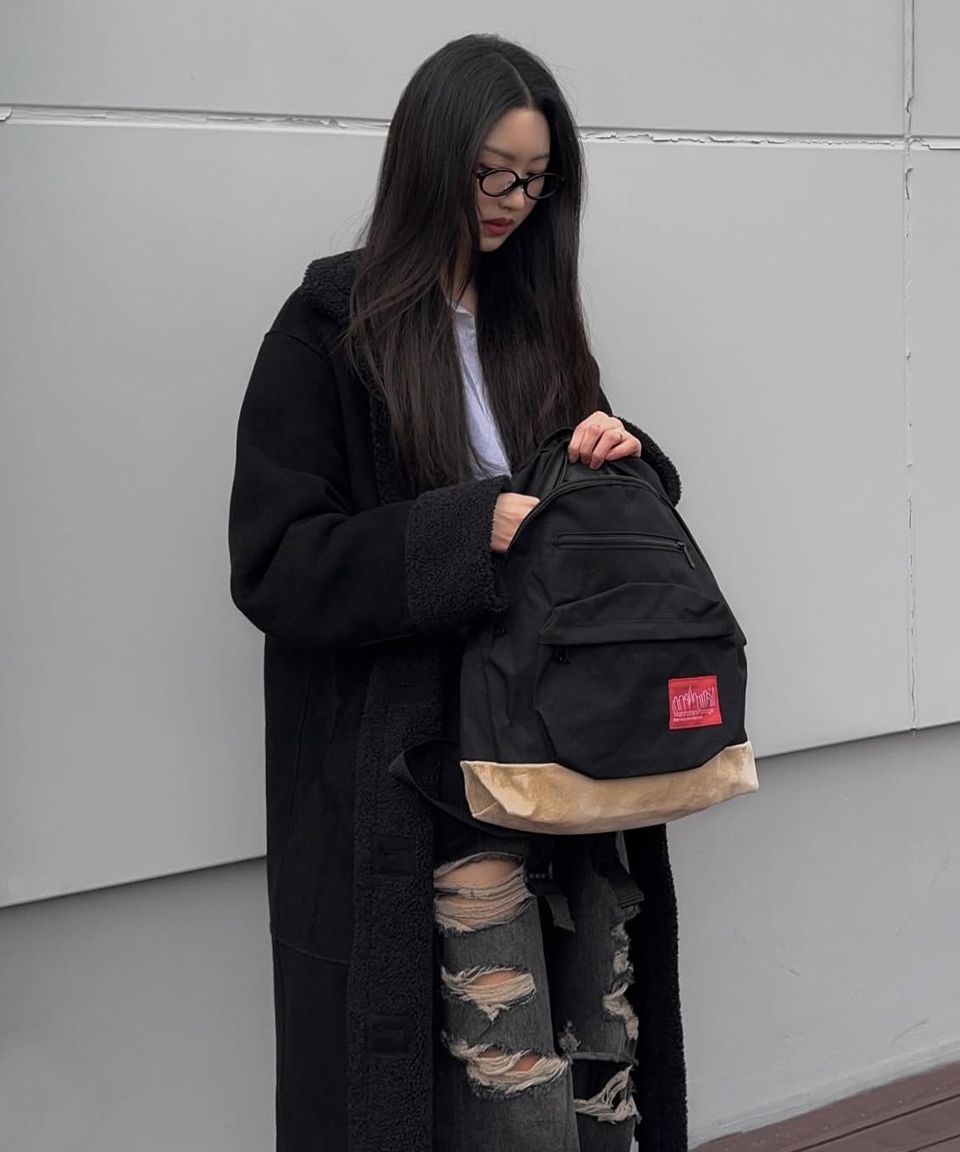 MUSINSA公式 | ROCKCAKE Faye Damage Jeans - Black