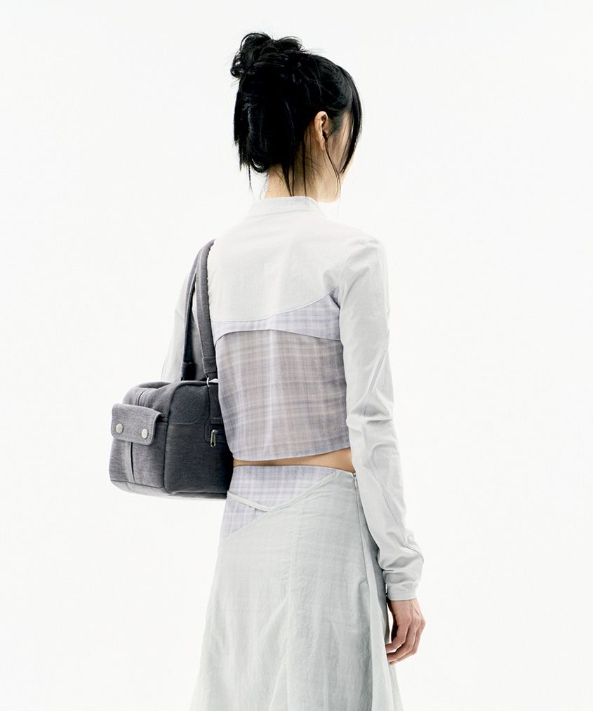 [OJOS] ★ Strap Trimming Pattern Jacket MUSINSA | OJOS Strap Trimming Pattern Jacket / Black