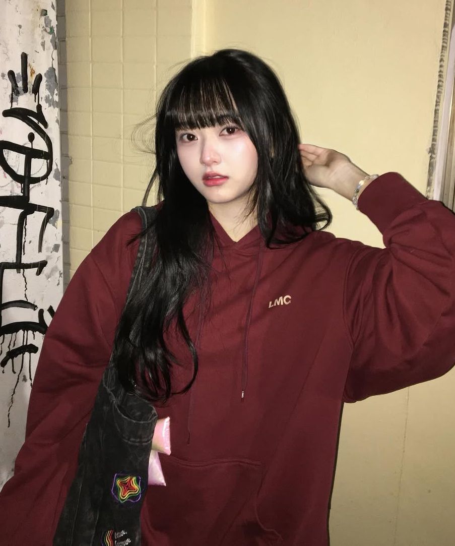 MUSINSA | LMC OG COMBO HOODIE burgundy