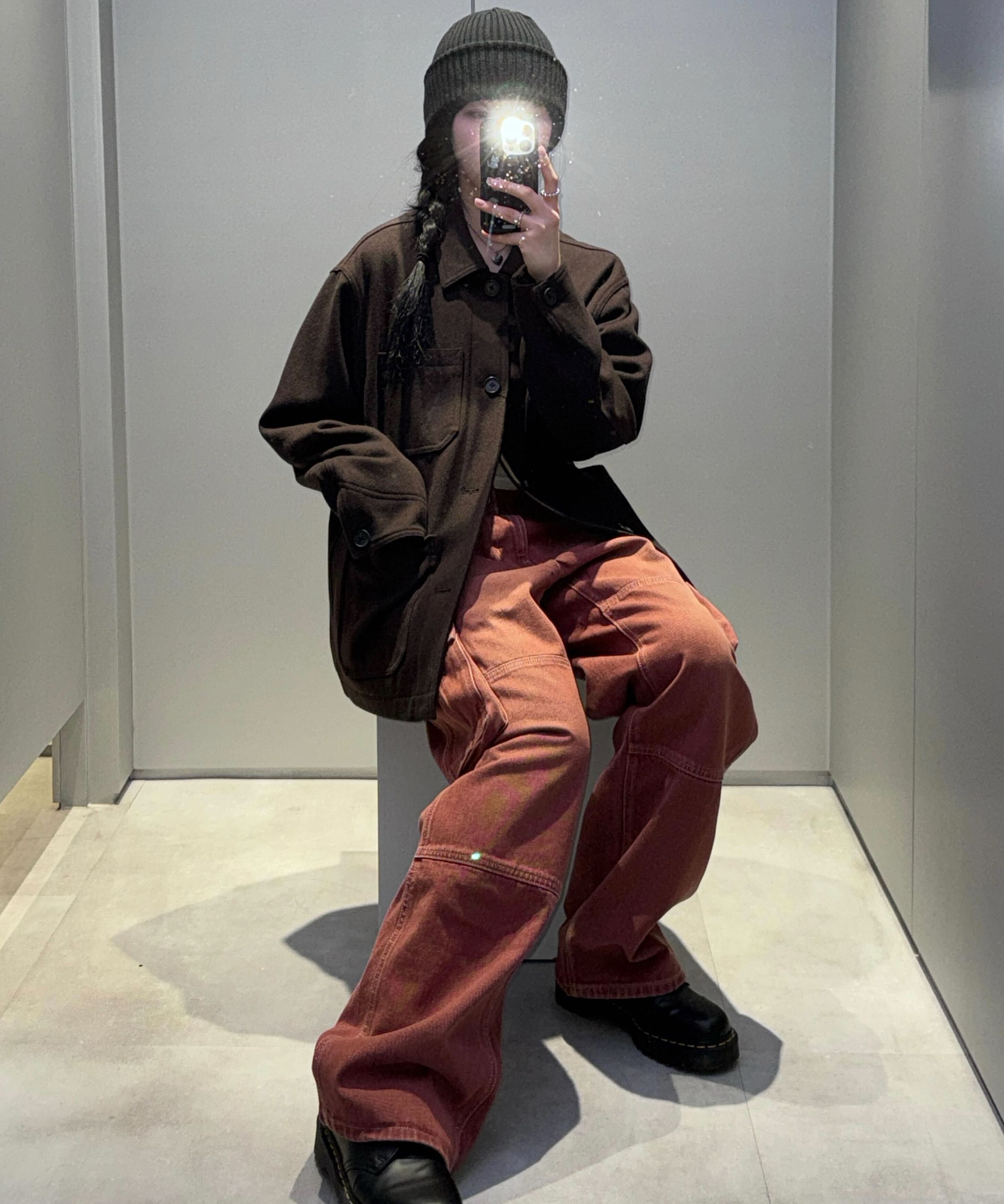 MUSINSA | MUSINSA STANDARD Pigment Extra Wide Cargo Denim