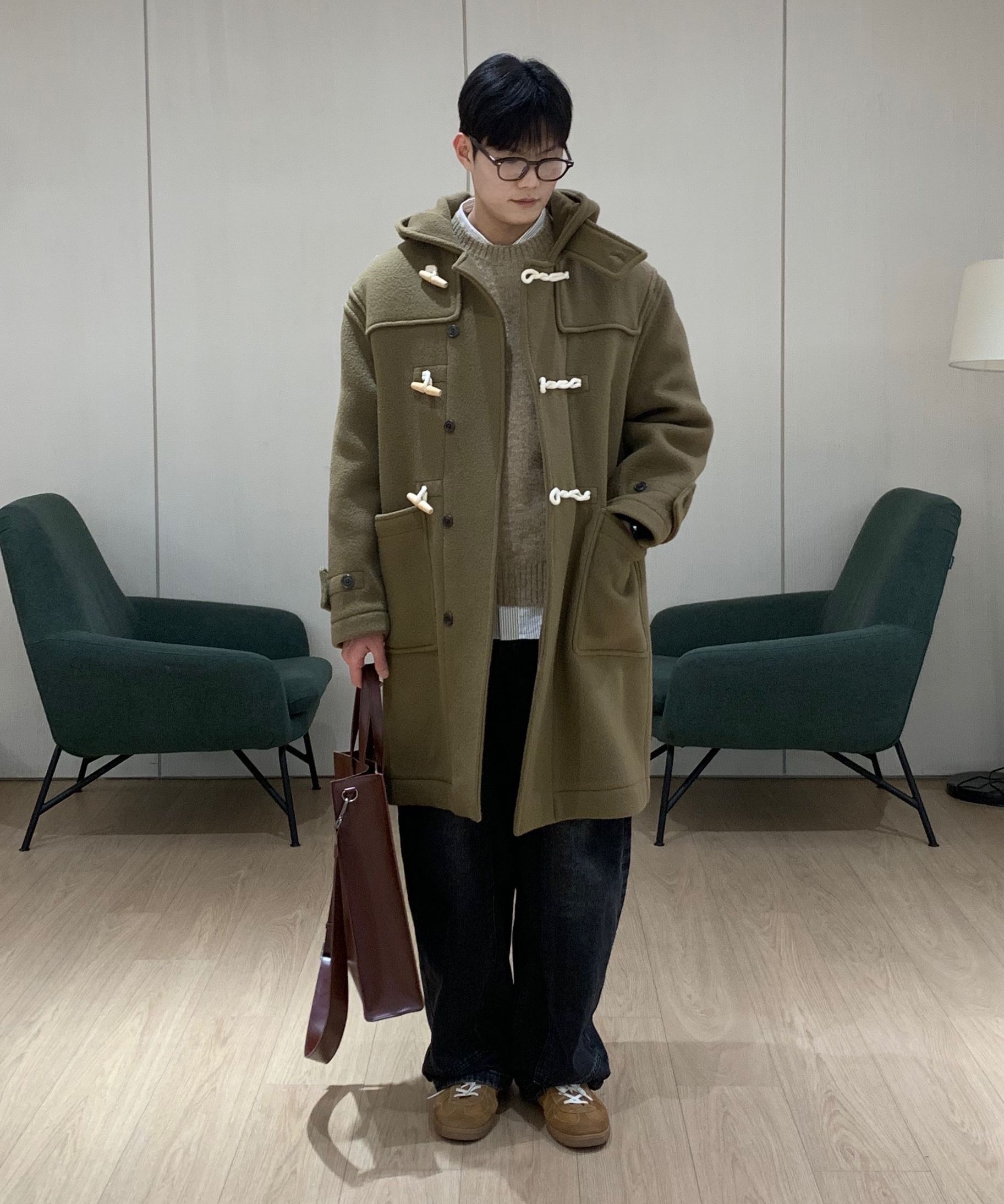 MUSINSA公式 | MUSINSA STANDARD ウールブレンドオーバーサイズ