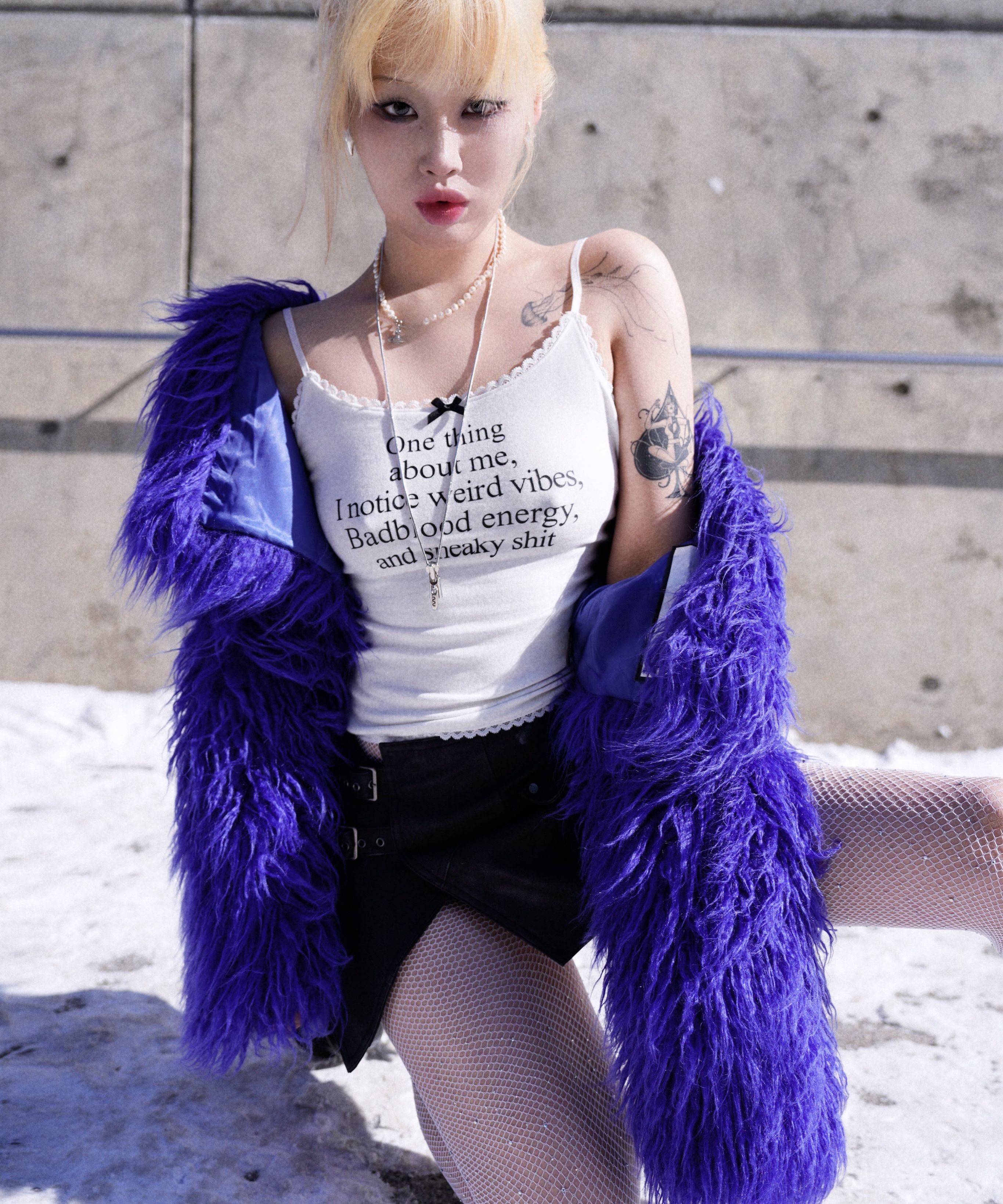 トップス BADBLOOD One Thing Camisole MUSINSA | BADBLOOD One Thing Camisole - White