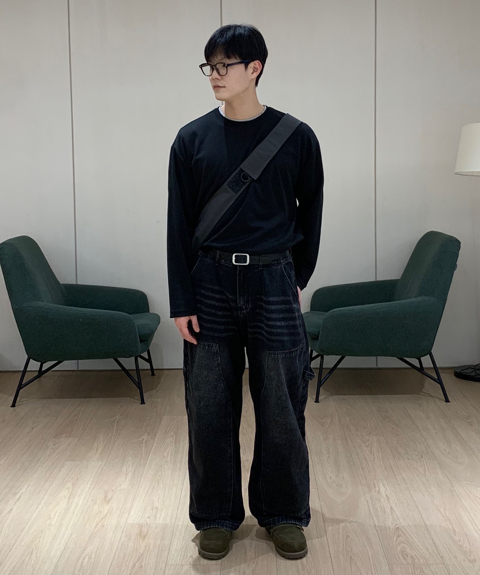 ★MUSINSA STANDARD★ Big Brush Extra Wide Double Knee Carpen MUSINSA公式 | MUSINSA STANDARD Big Brush Extra Wide Double