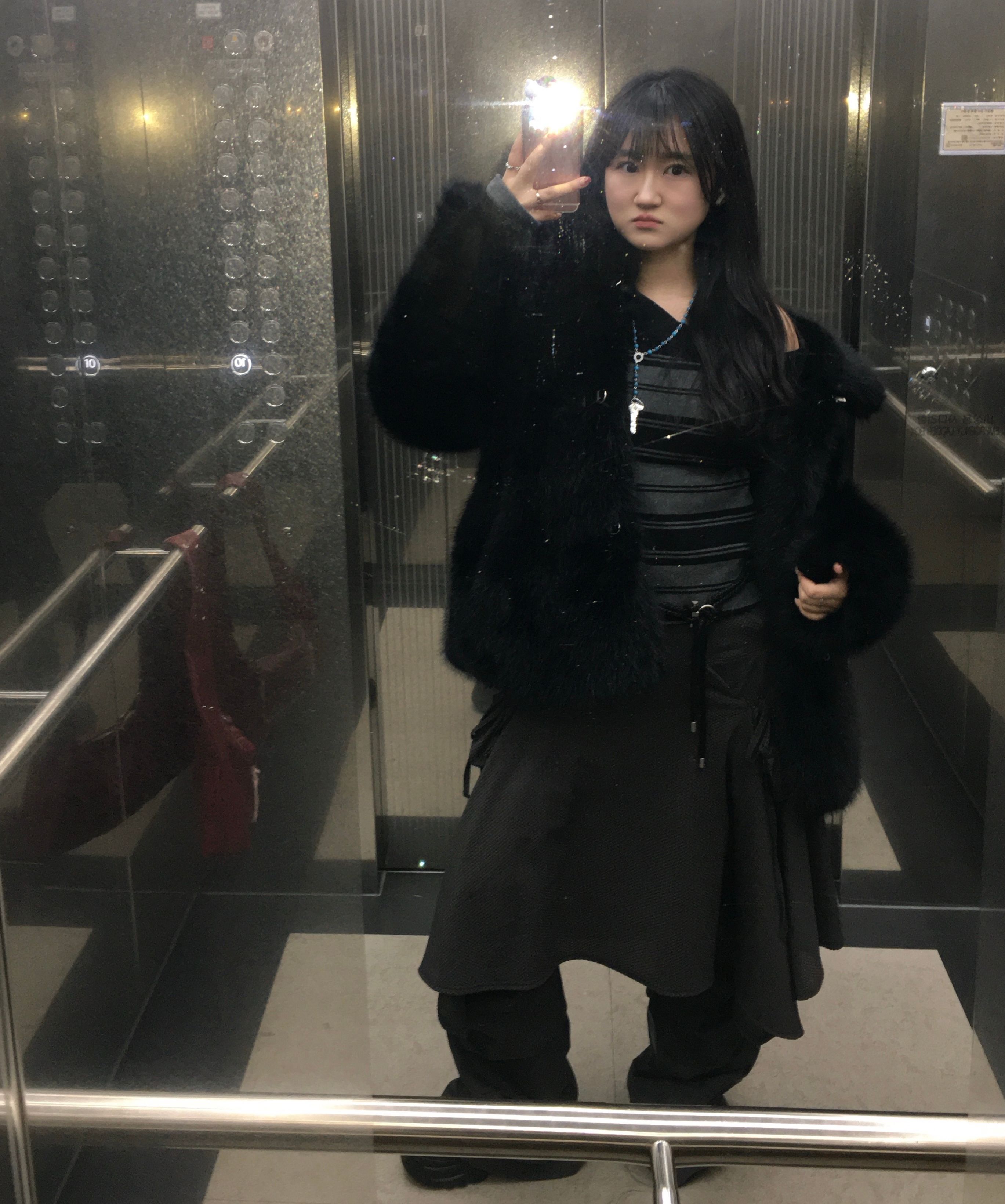 ★2025SS新作★LUV IS TRUE★IM LAYERED MIDI SKIRT MUSINSA | LUV IS TRUE IM LAYERED MIDI SKIRT(CHARCOAL)