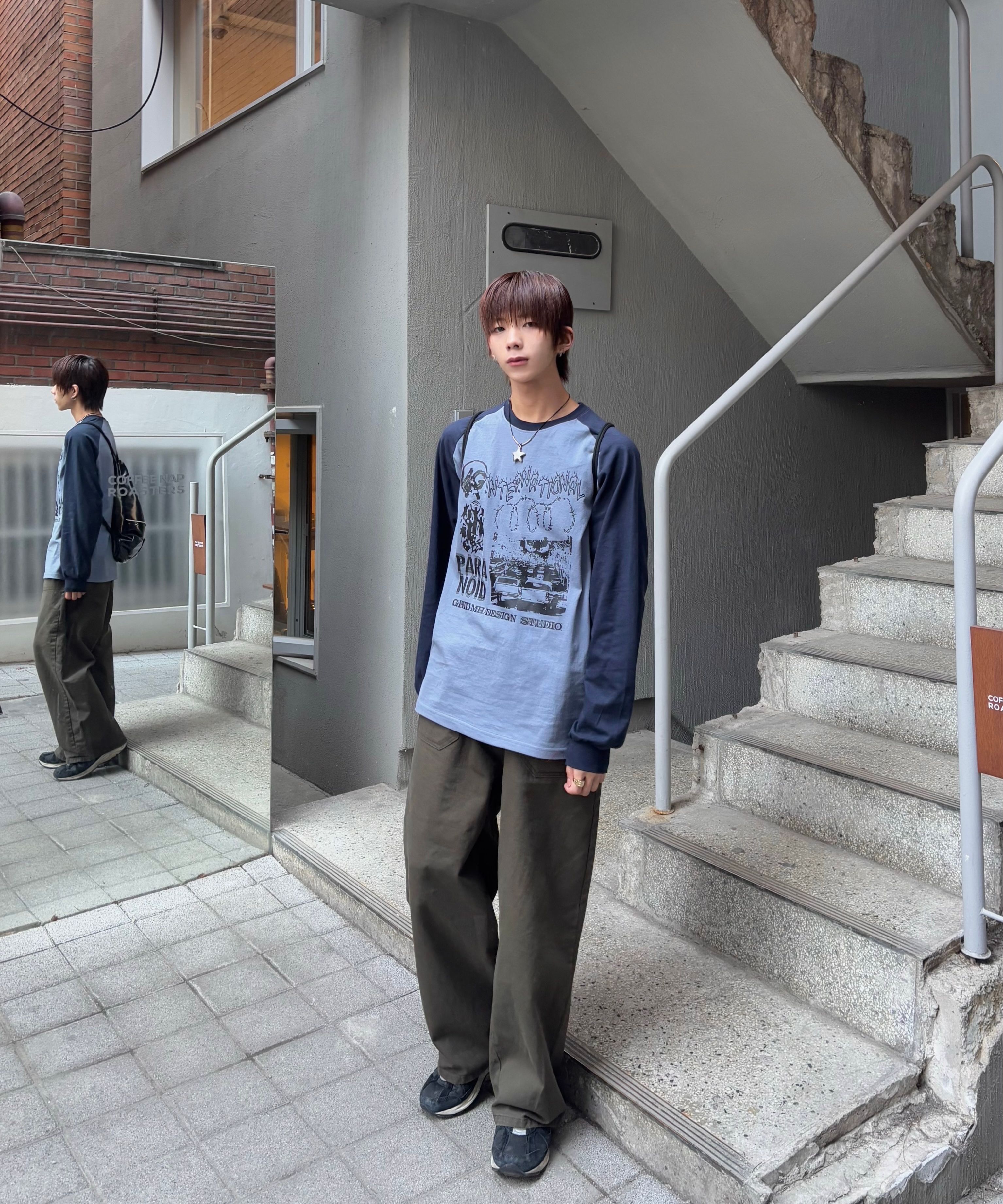 MUSINSA公式 | ANDERSSON BELL Western Drawstring Bag aaa459u