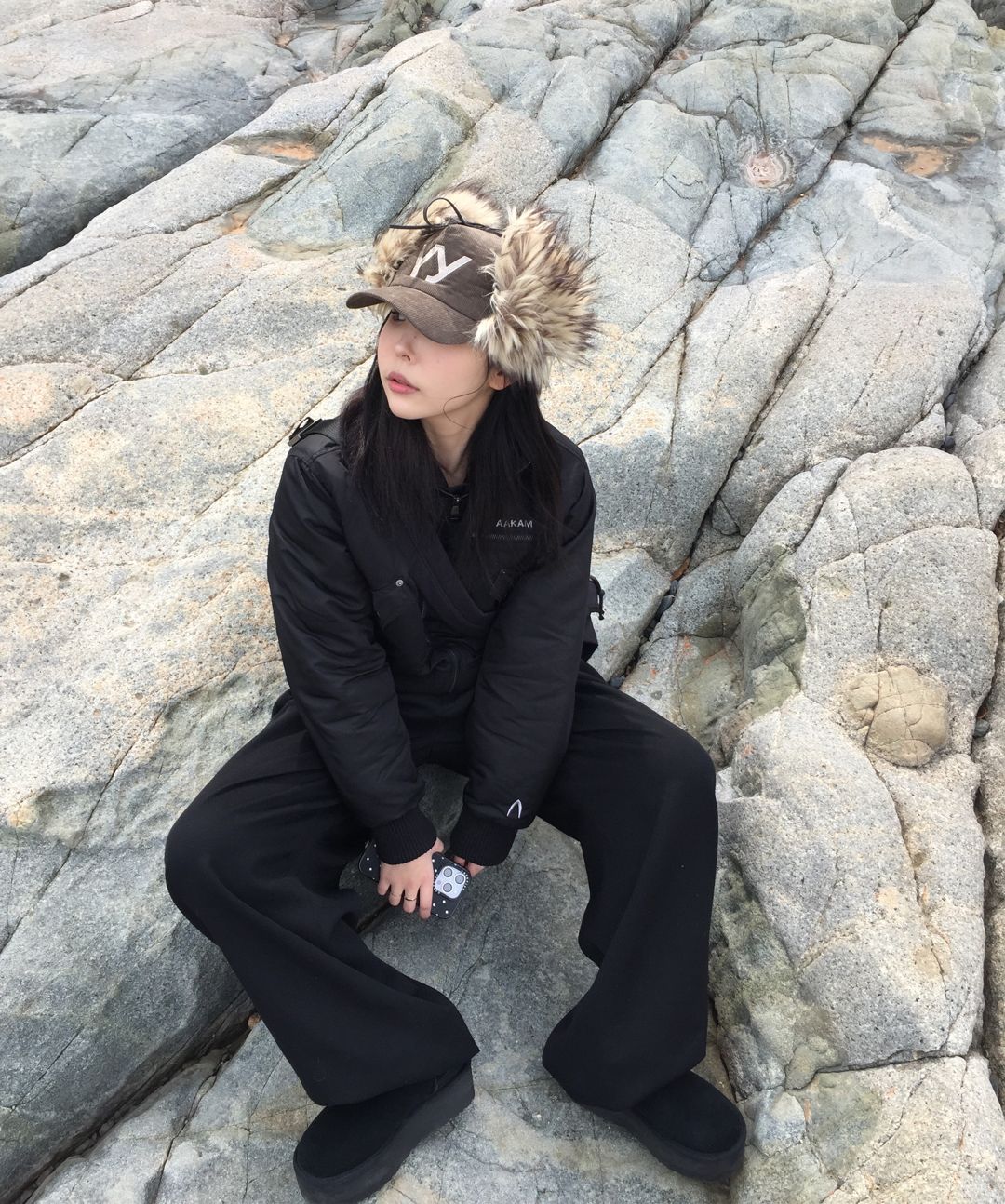 Musinsa ムシンサ　Noirnine ヌアールナイン　ファージャケット Musinsa ムシンサ Noirnine ヌアールナイン ファージャケット