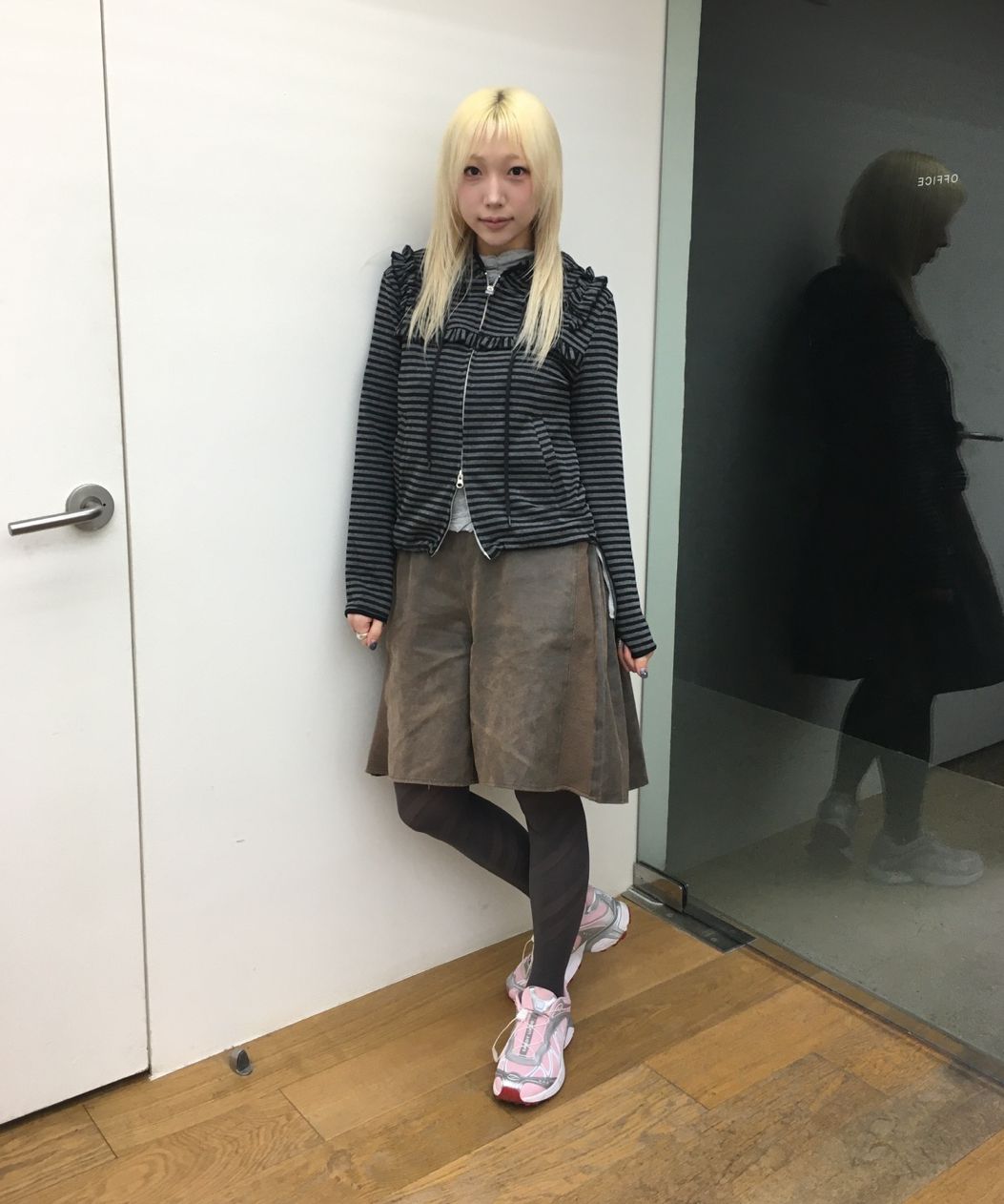 アウターその他 typeservice Ruffled Stripe Zip Hoodie Blue MUSINSA | TYPESERVICE Ruffled Stripe Zip Hoodie [Blue]
