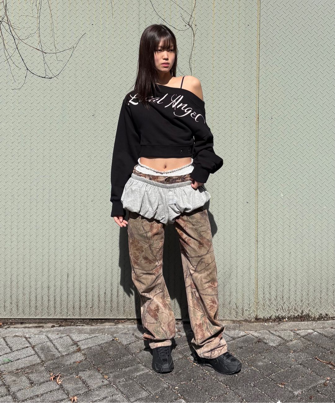 【SCULPTOR】Good Girl Bloomers Melange Gray Good Girl Bloomers Melange Gray – Sculptor