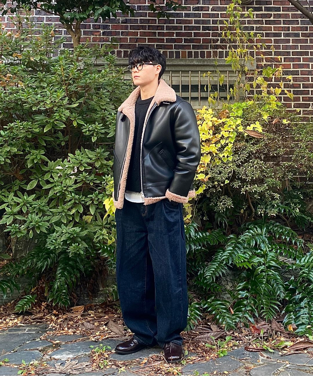ジャケット・アウター Japanese label double name mouton jacket MUSINSA | DOFFJASON Solid Suede Mouton Jacket (Black)