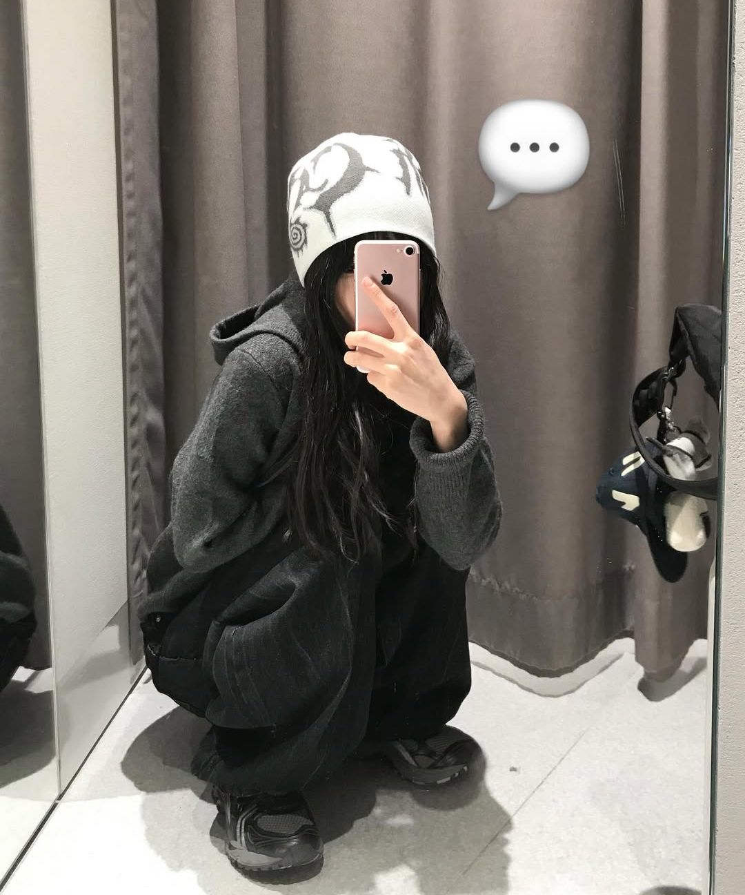 MUSINSA | CAVISH PSYCHE JACQUARD BEANIE GREY(CV2FSUAB20A)