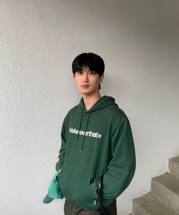 【THISISNEVERTHAT】(FW23) T-Logo Hoodie Heather Grey FW23) T-Logo Hoodie - thisisneverthat®