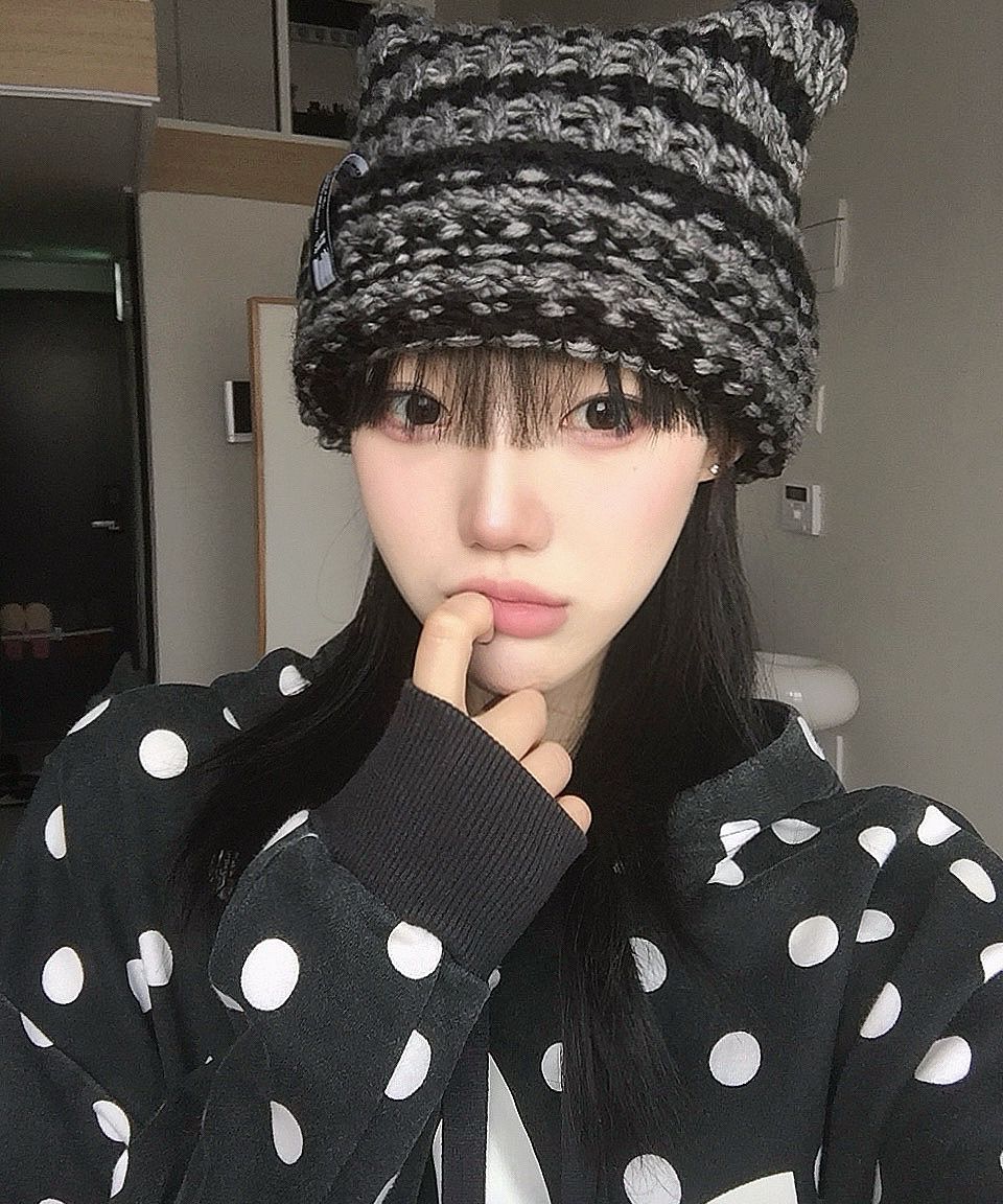 ■LMC■ CROCHET SQUARE BEANIE black 0LM45SBN118BLK CROCHET SQUARE BEANIE black - LMC | 60% - Asian Fashion