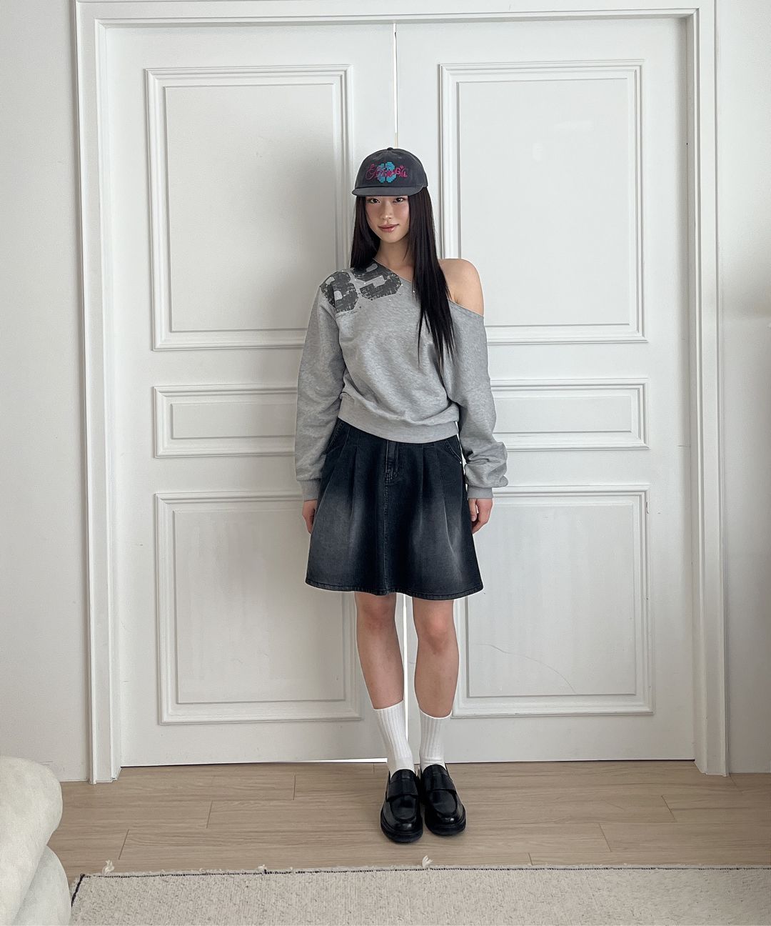 ★韓国人気★MIDNIGHT MOVE★pixel cap MUSINSA公式 | MIDNIGHT MOVE pixel cap (navy)