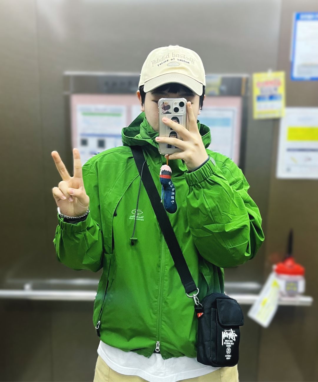 MUSINSA公式 | TRAVEL ウィングオープンウインドブレーカー ブラック