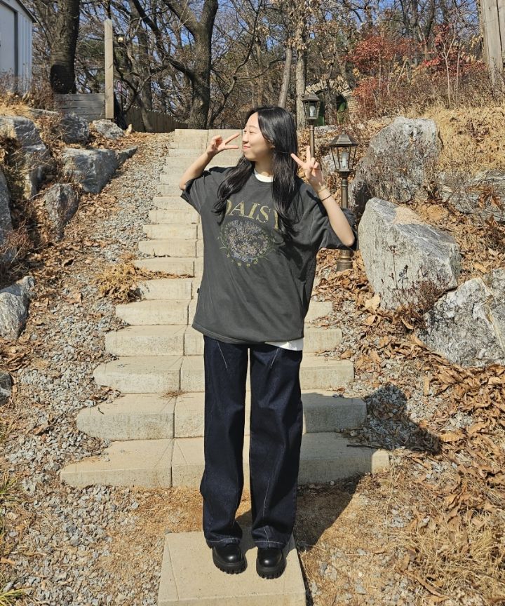 Tシャツ・カットソー CPGN STUDIO Daisy Pigment Short Sleeve Tee 5JH1021 MUSINSA | CPGN STUDIO Daisy Pigment Short Sleeve T-Shirt
