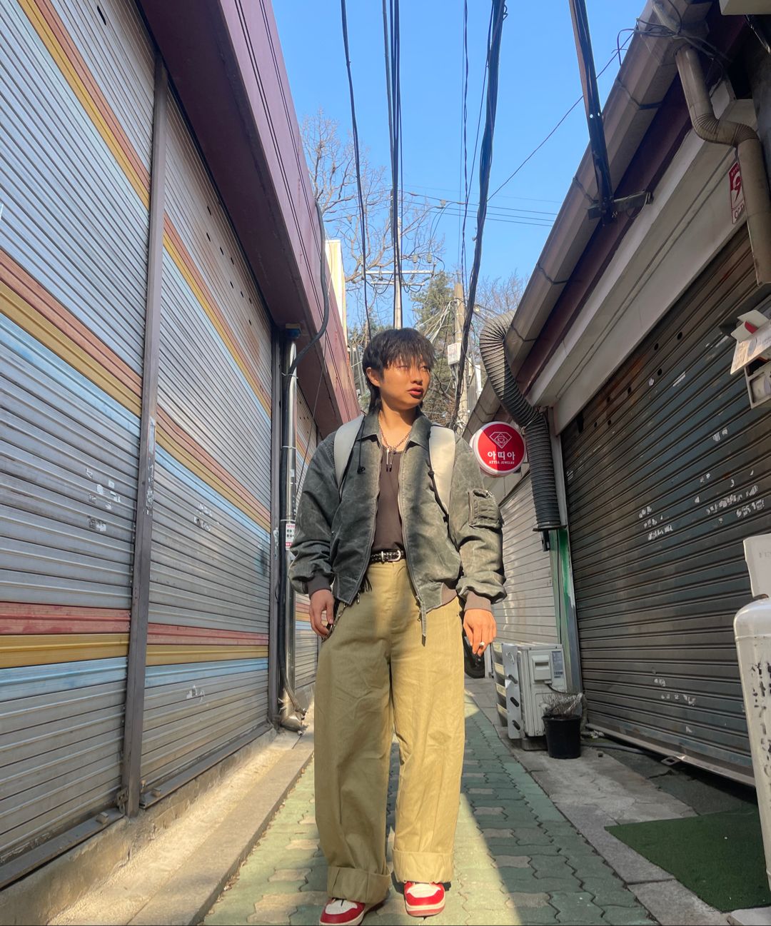 MUSINSA | INSILENCE Pigment Washed MA-1 INK