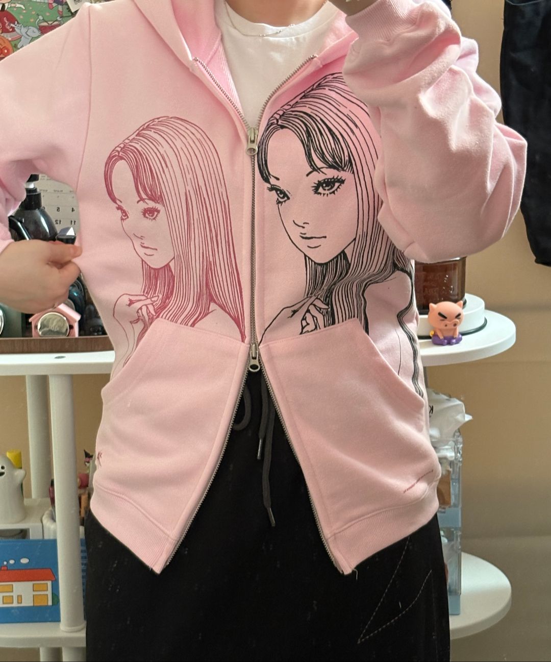 MUSINSA | NICE GHOST CLUB JUNJI ITO MANIAC TOMIE HOODIE ZIP