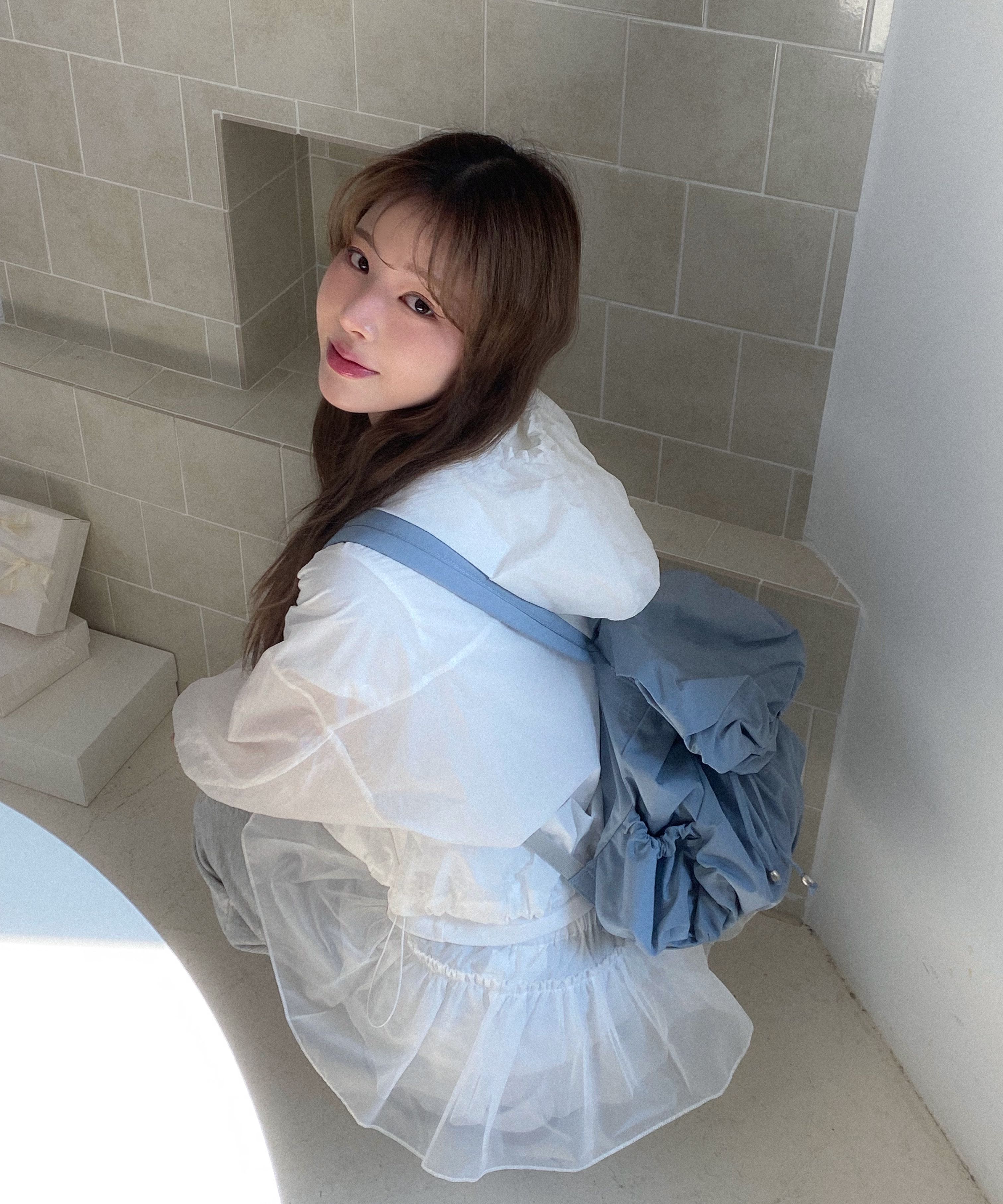 ★ ACOC★ Blooming BackpackIce Blue 5008427514 MUSINSA | ACOC Blooming Mini Backpack_Ice Blue