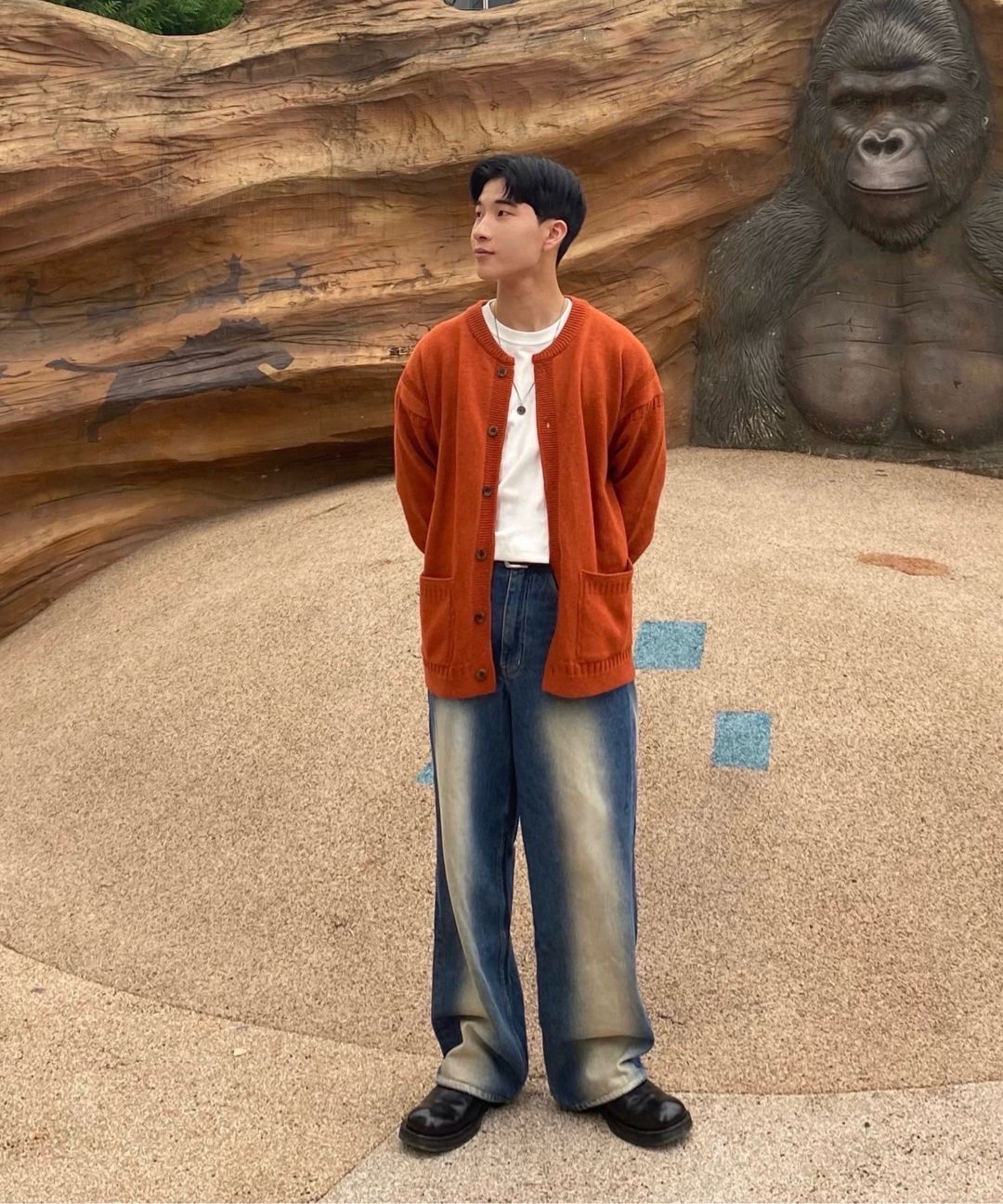 MUSINSA公式 | SATUR Brooklyn Newtro Wide Washed Denim Pants