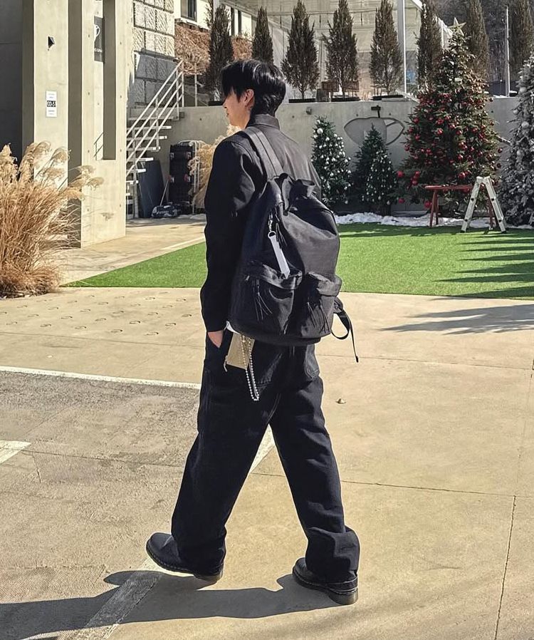 【MAISON MINED】24SS★ TWO POCKET NYLON BACKPACK 메종미네드 ~30% - TWO POCKET NYLON BACKPACK