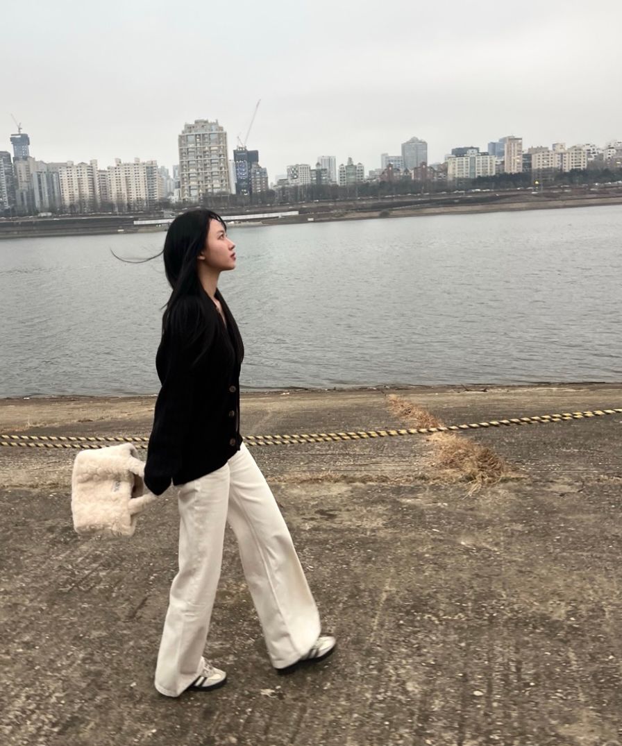 トップス SATUR FARO Over Size Boucle Cardigan MUSINSA | SATUR Faro oversized boucle cardigan navy peony