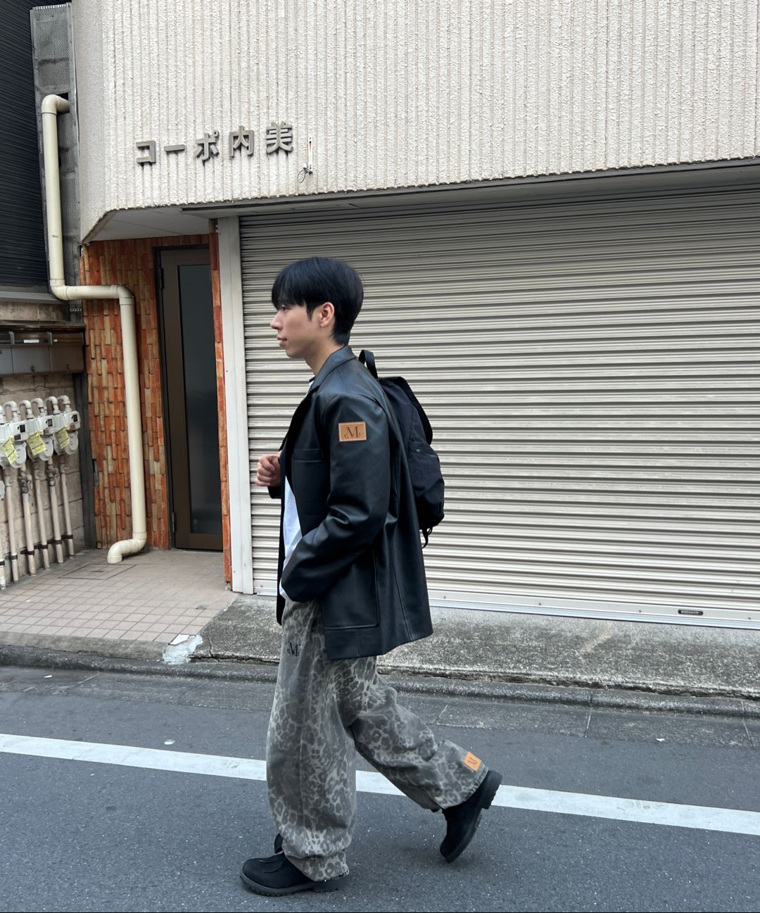 パンツ MUCENT Det Snap Button Leopard Print Hopi Wide Pants P00000V MUSINSA | MUCENT Det Snap Button Leopard Print Hopi Wide Pants