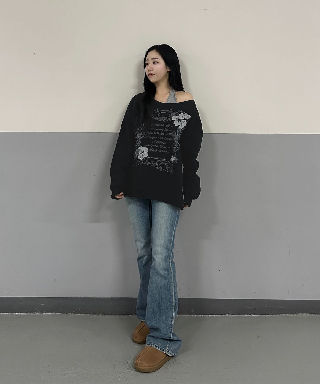 MUSINSA | MIDNIGHT MOVE lace bt pants (black)