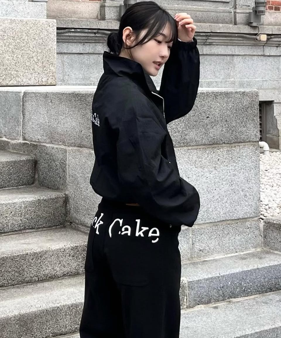 ★韓国大人気★ROCKCAKE★ Lettering Hide Pants★★早期完売★ MUSINSA公式 | ROCKCAKE Lettering Hide Pants - Black