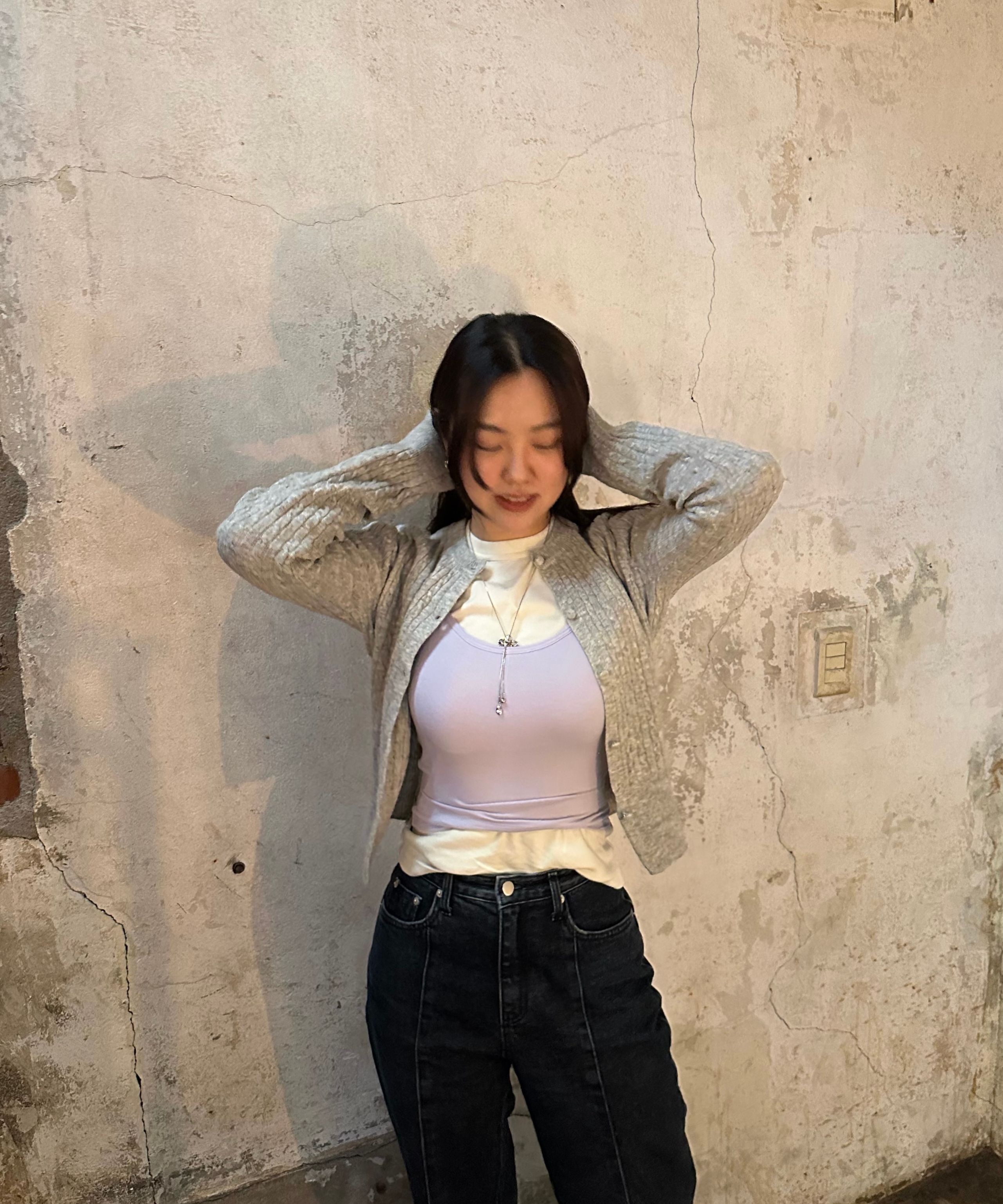 ジャケット・アウター MUSINSA ROUND NECK TWEED JACKET MUSINSA公式 | MUSINSA STANDARD ROUND NECK TWEED JACKET [BLACK]