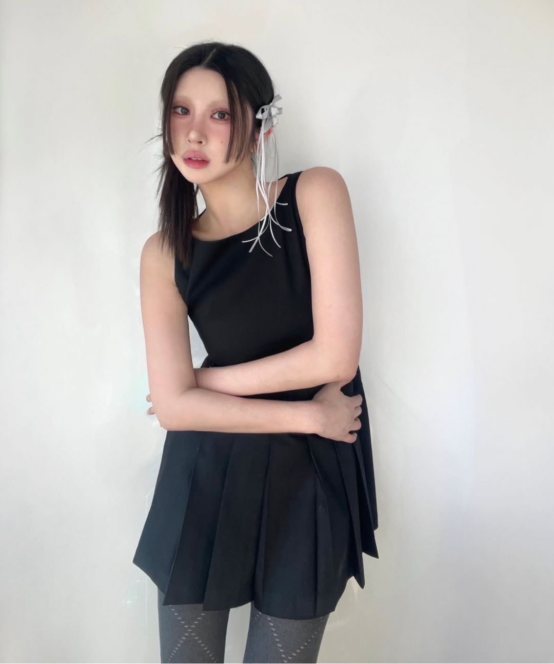 【MISEKI SEOUL】Pleats one piece ★韓国人気★ 追跡付 MUSINSA公式 | MISEKI SEOUL Pleats one piece CHARCOAL