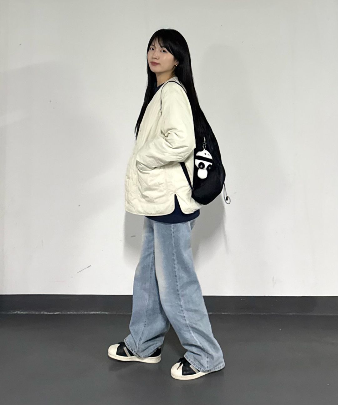 【D.XO.H】23SS STRING BACK PACK STRING BACK PACK 3COLOR - DXOH | 60% - Asian Fashion Online