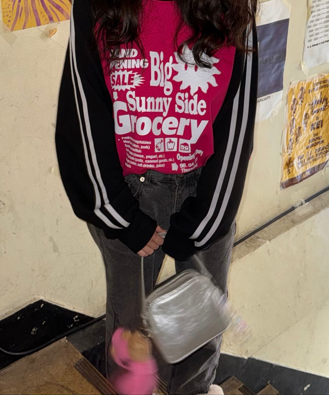 ★MAINBOOTH★Sunny Side Raglan T-shirt(PINK)★正規品/送料込 MUSINSA | MAINBOOTH Sunny Side Raglan T-shirt(PINK)