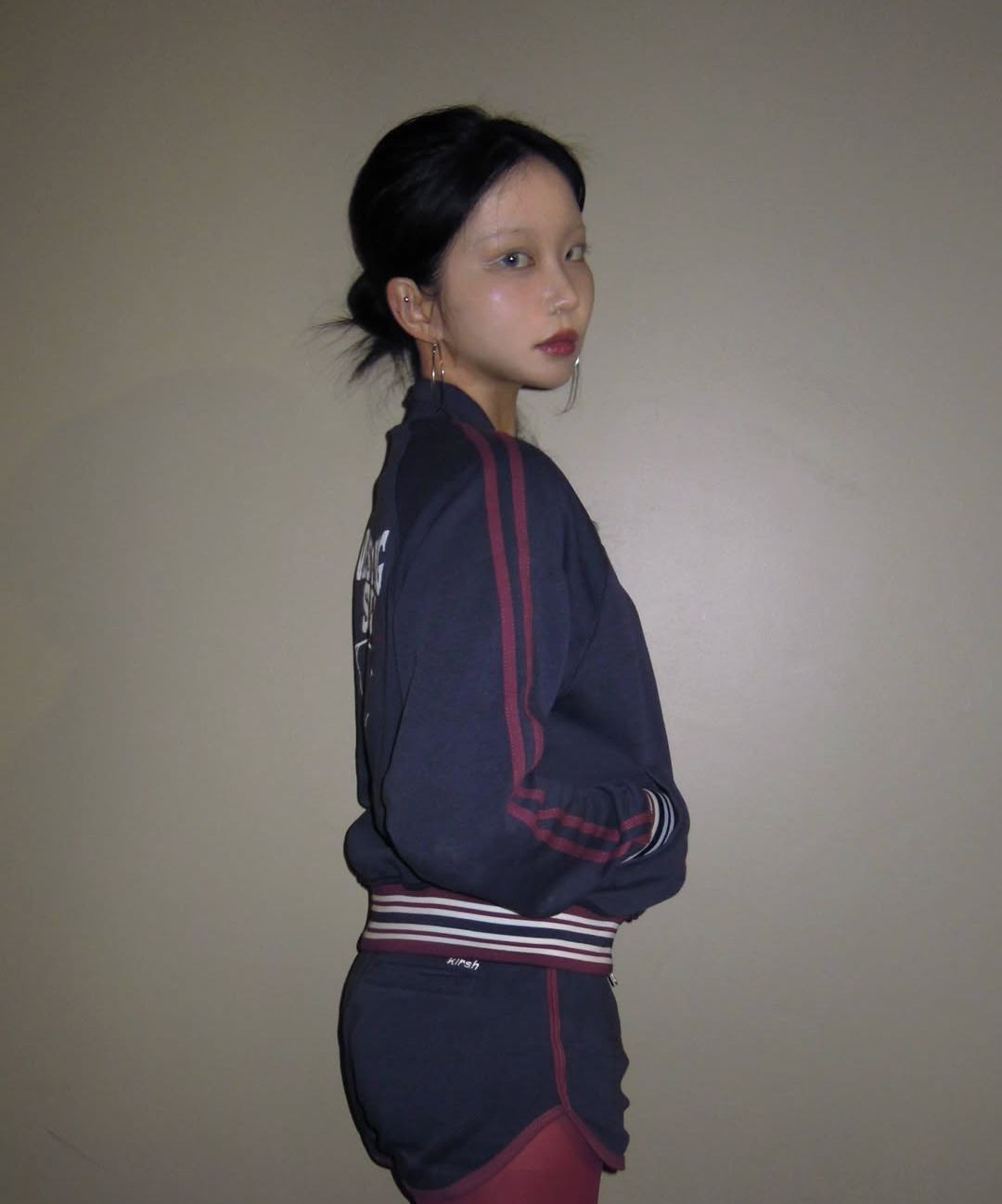 【韓国KIRSH キルシー】PUNK TRACK DOLPHIN PANTS PUNK TRACK DOLPHIN PANTS [IVORY] - KIRSH | 60% - Asian