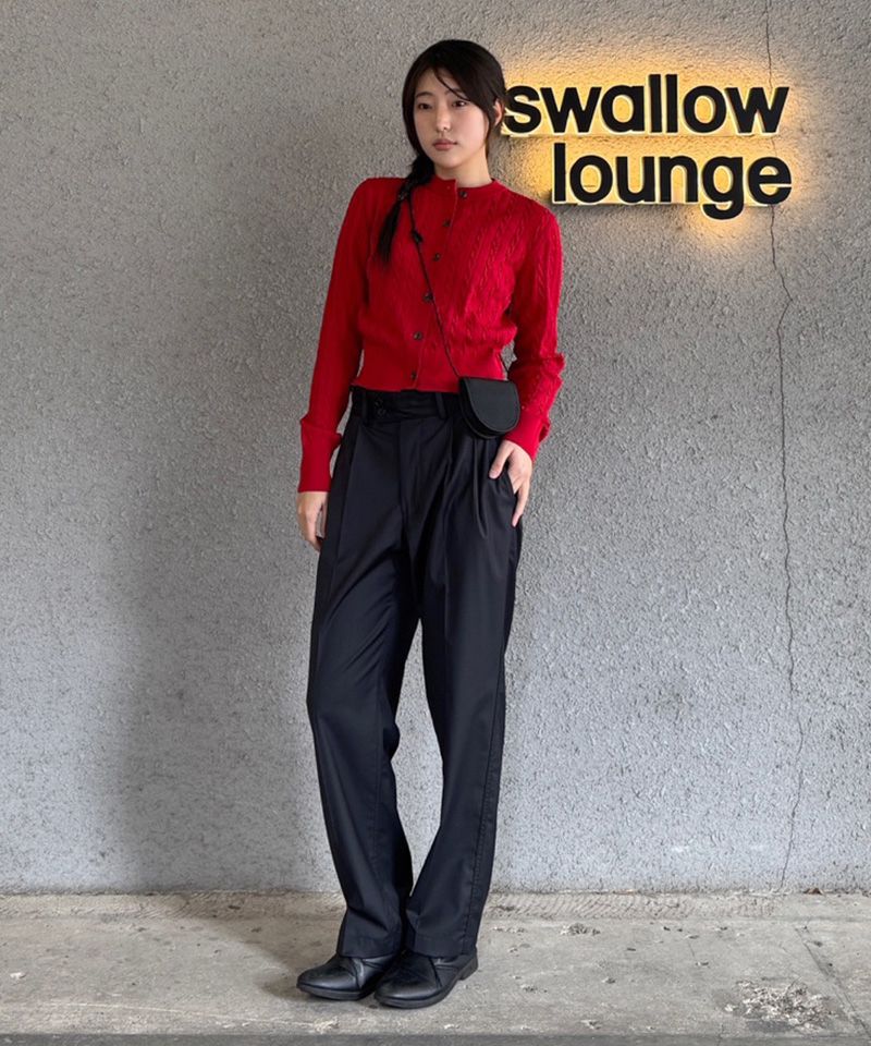 AnotherOffice santiago スラックス charcoal MUSINSA | ANOTHER OFFICE Santiago Slacks (Black)