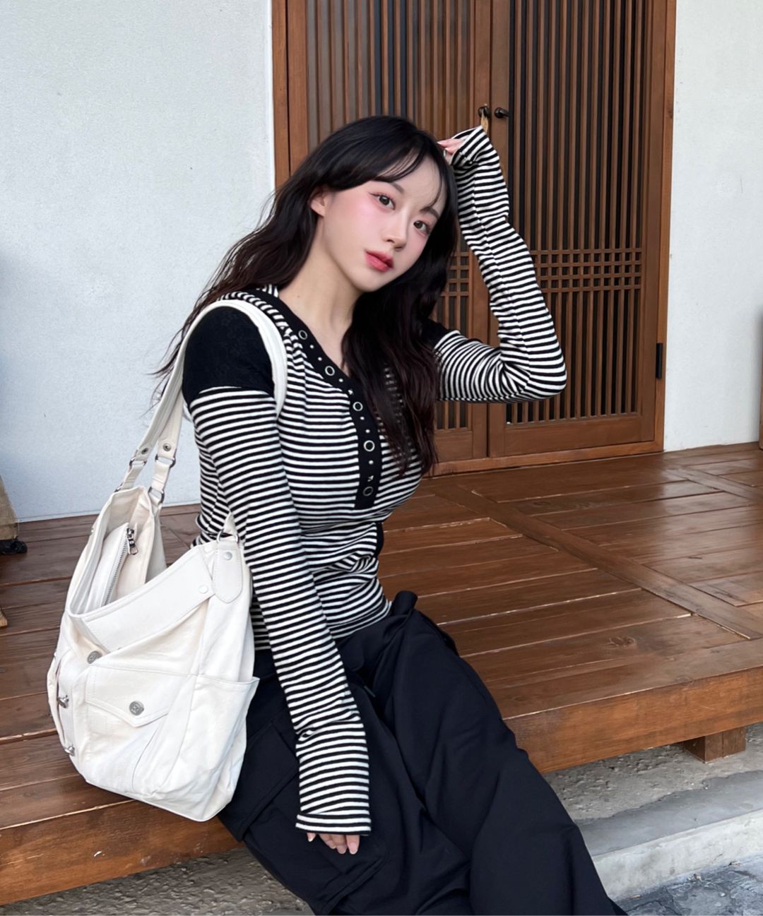 MUSINSA公式 | ILLIGO Illigo Trucker Tote Bag Black