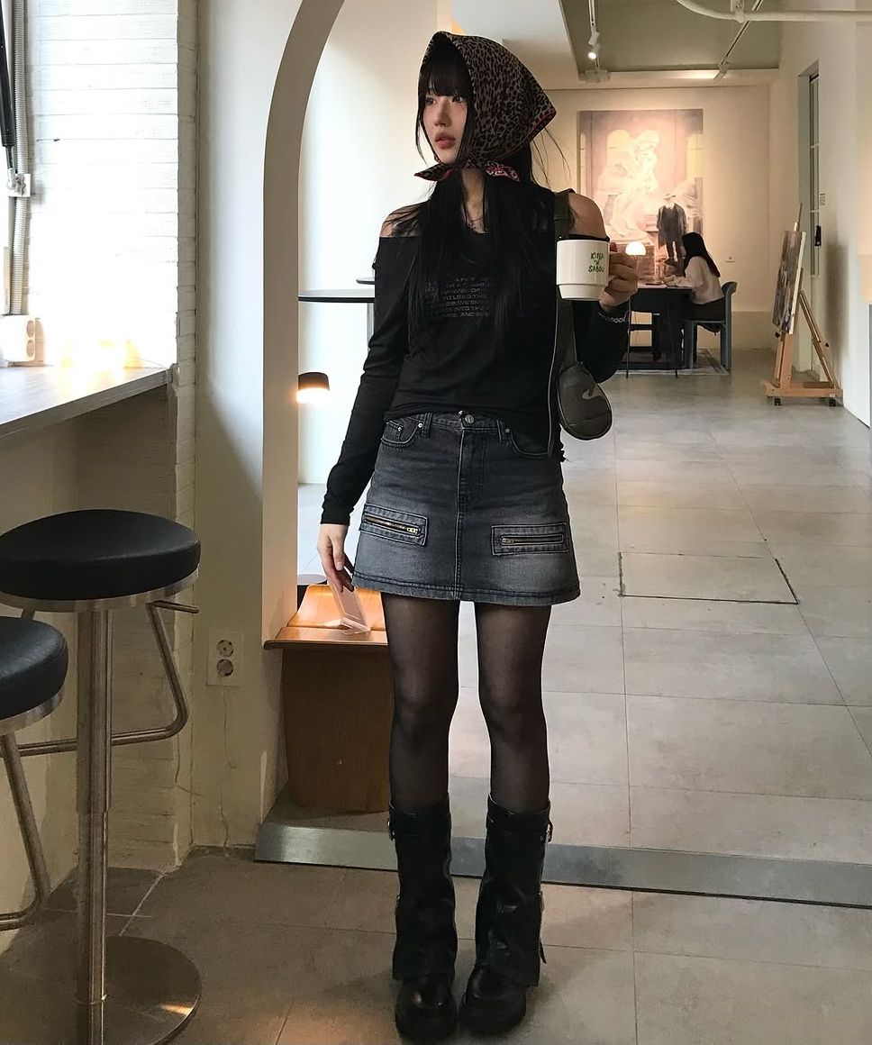 SALT AND CHOCOLATE ■ Warmer Belted Middle Boots (4cm) MUSINSA | SALT AND CHOCOLATE Warmer Belted Middle Boots