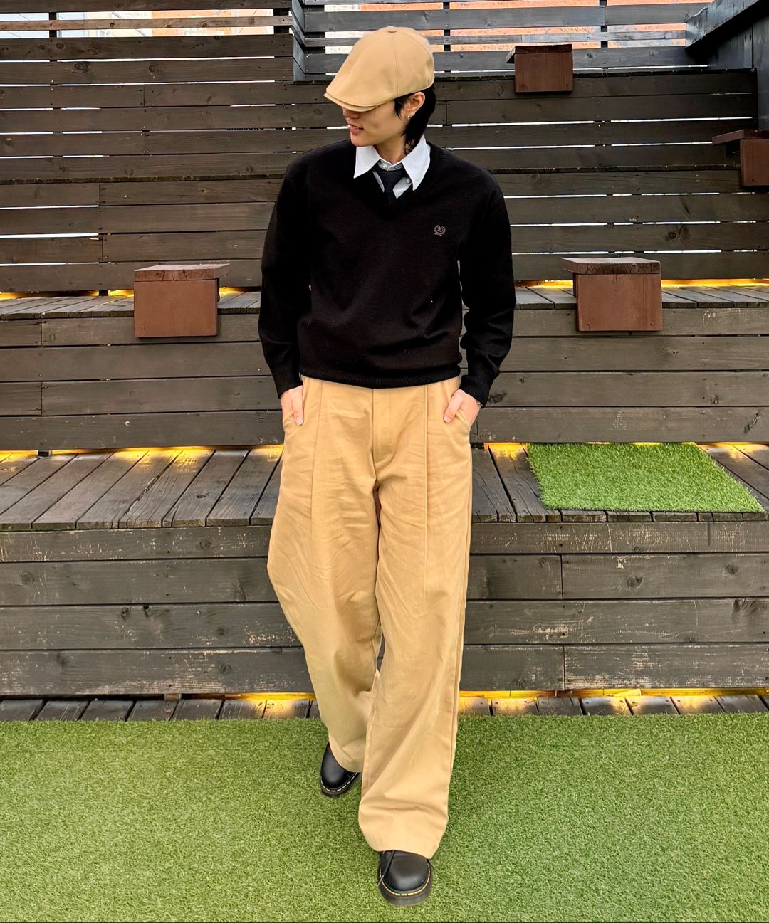 パンツ ONE TUCK LOOSE CHINO TROUSERS S/D MUSINSA | MUSINSA STANDARD One Tuck Regular Fit Chino Pants