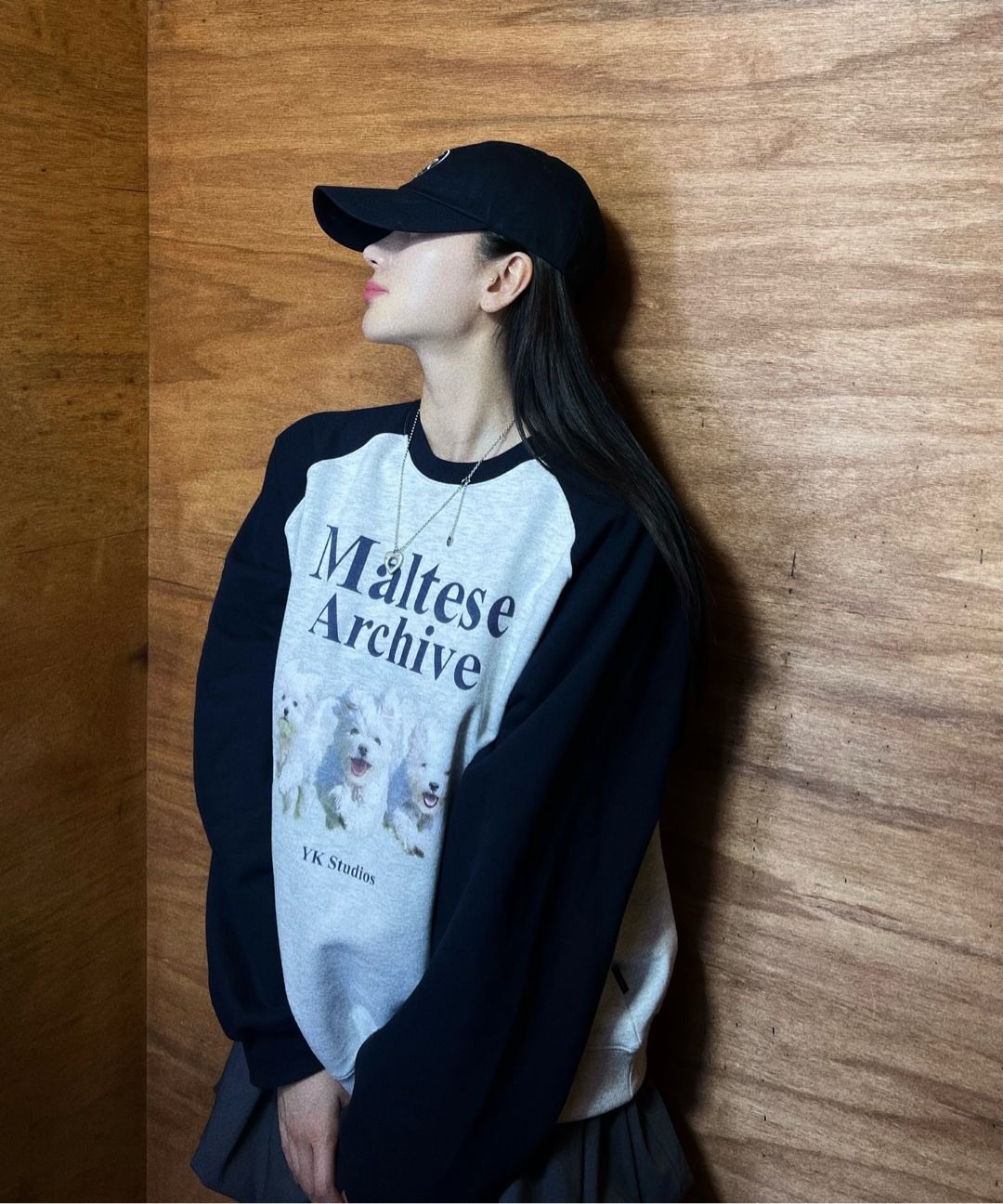 【Wai Kei】 Maltese Archive Raglan Man to Man /追跡付 MUSINSA公式 | WAI KEI Maltese Archive Raglan Man to Man Pink