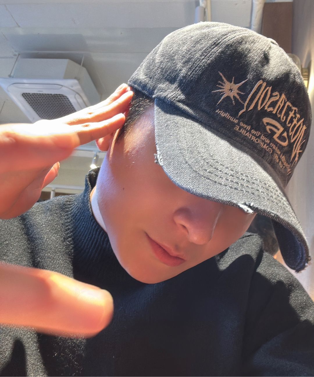 DOFFJASON ■ Vintage Washed Denim Ball Cap キャップ MUSINSA | DOFFJASON Vintage Washed Denim Ball Cap INDIGO
