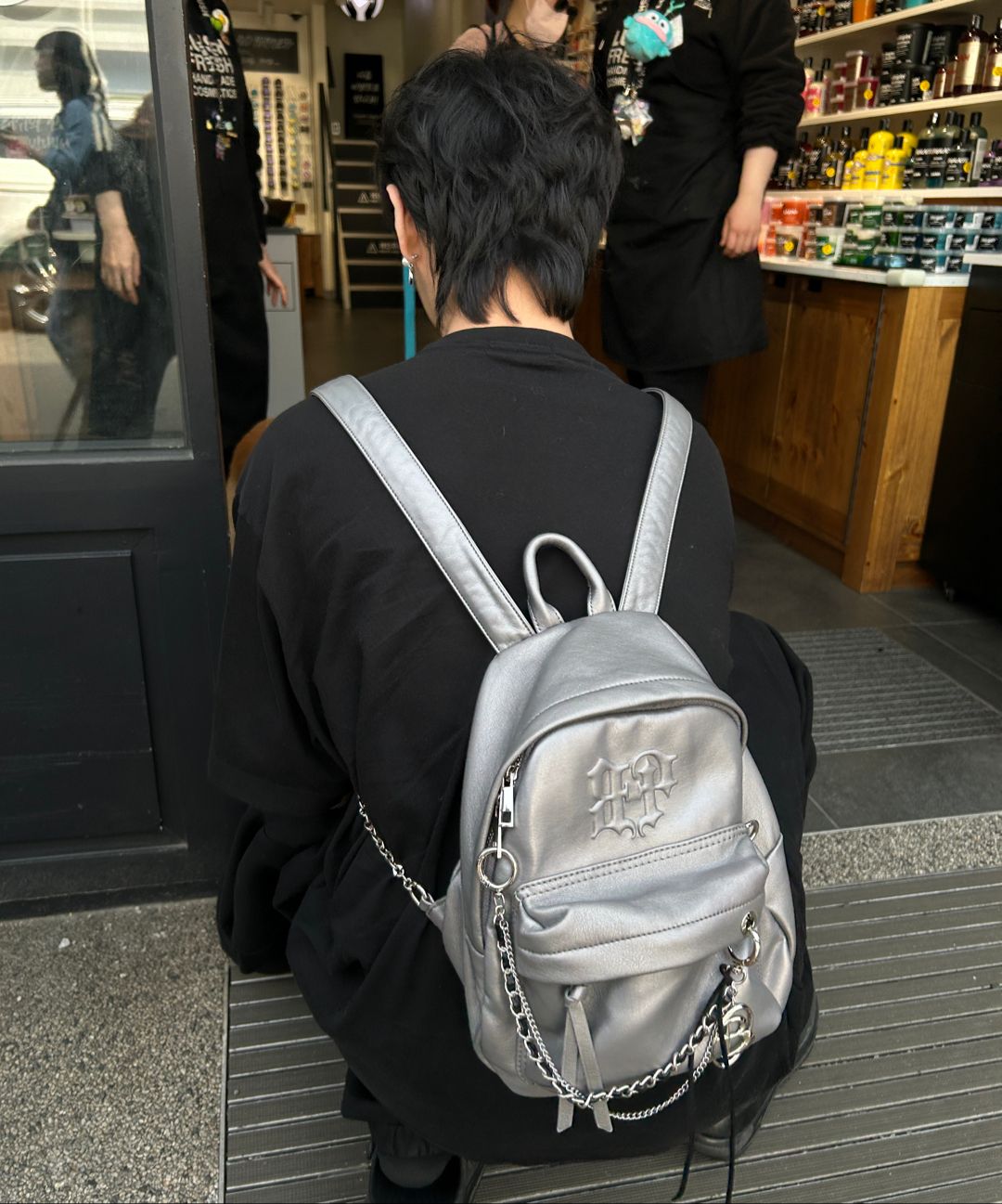 ミュージシャン Silver Jubilee Backpack/BLACK Silver Jubilee