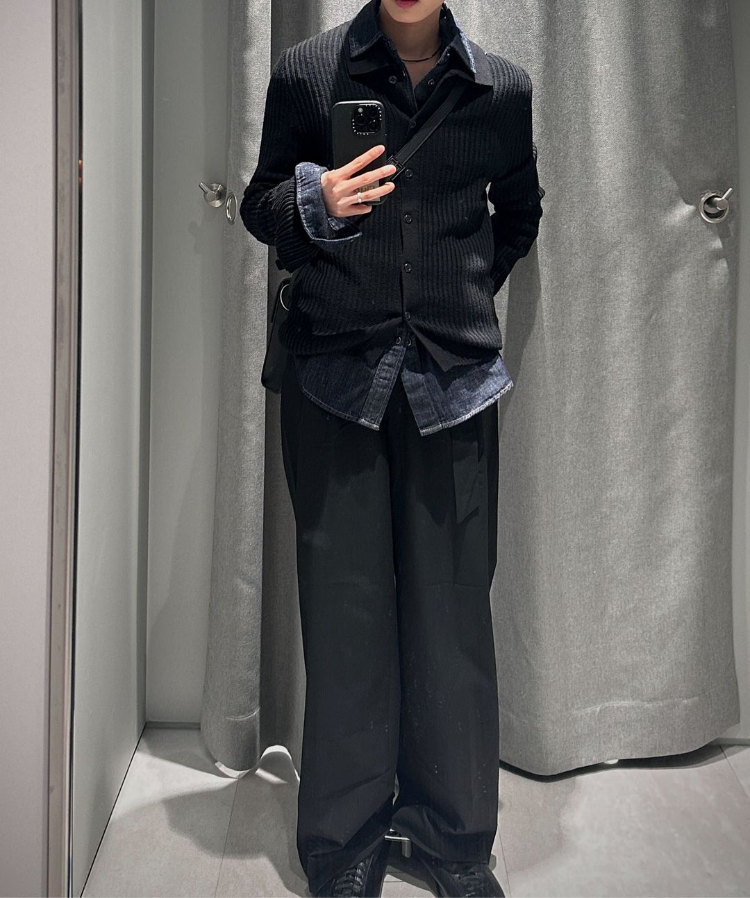 ★MUSINSA STANDARD★ Denim Western Shirt Deep Indigo MMDNH50 MUSINSA | MUSINSA STANDARD Denim Western Shirt [Deep Indigo]